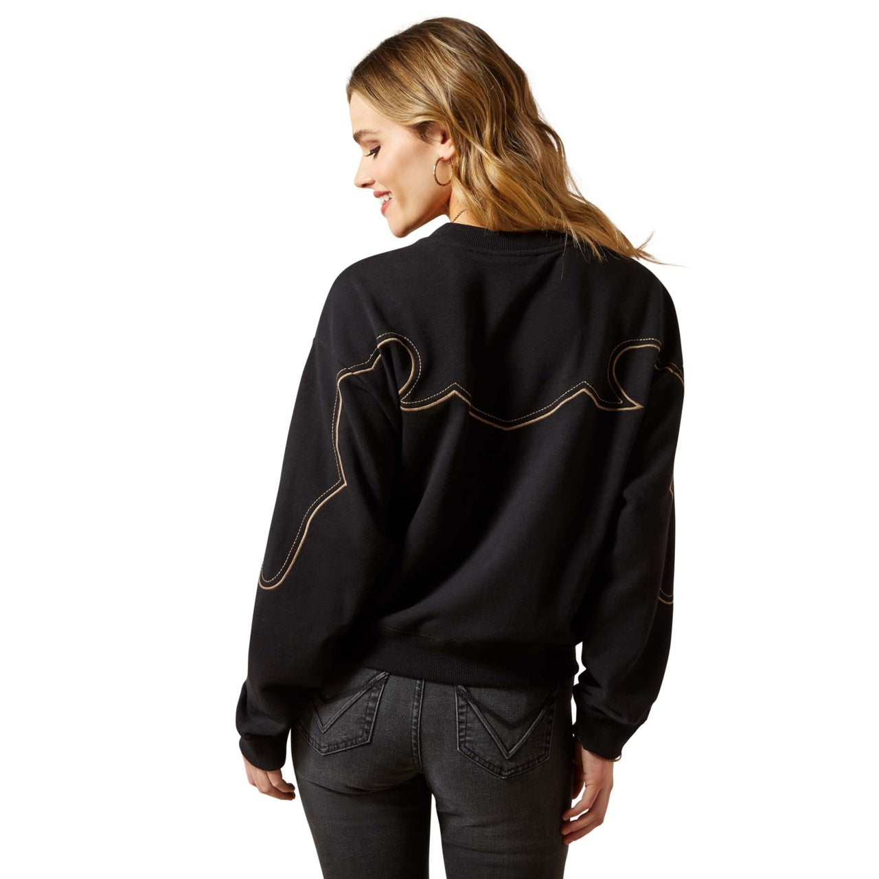 Ariat Women's Hickory Western Yoke Sweatshirt