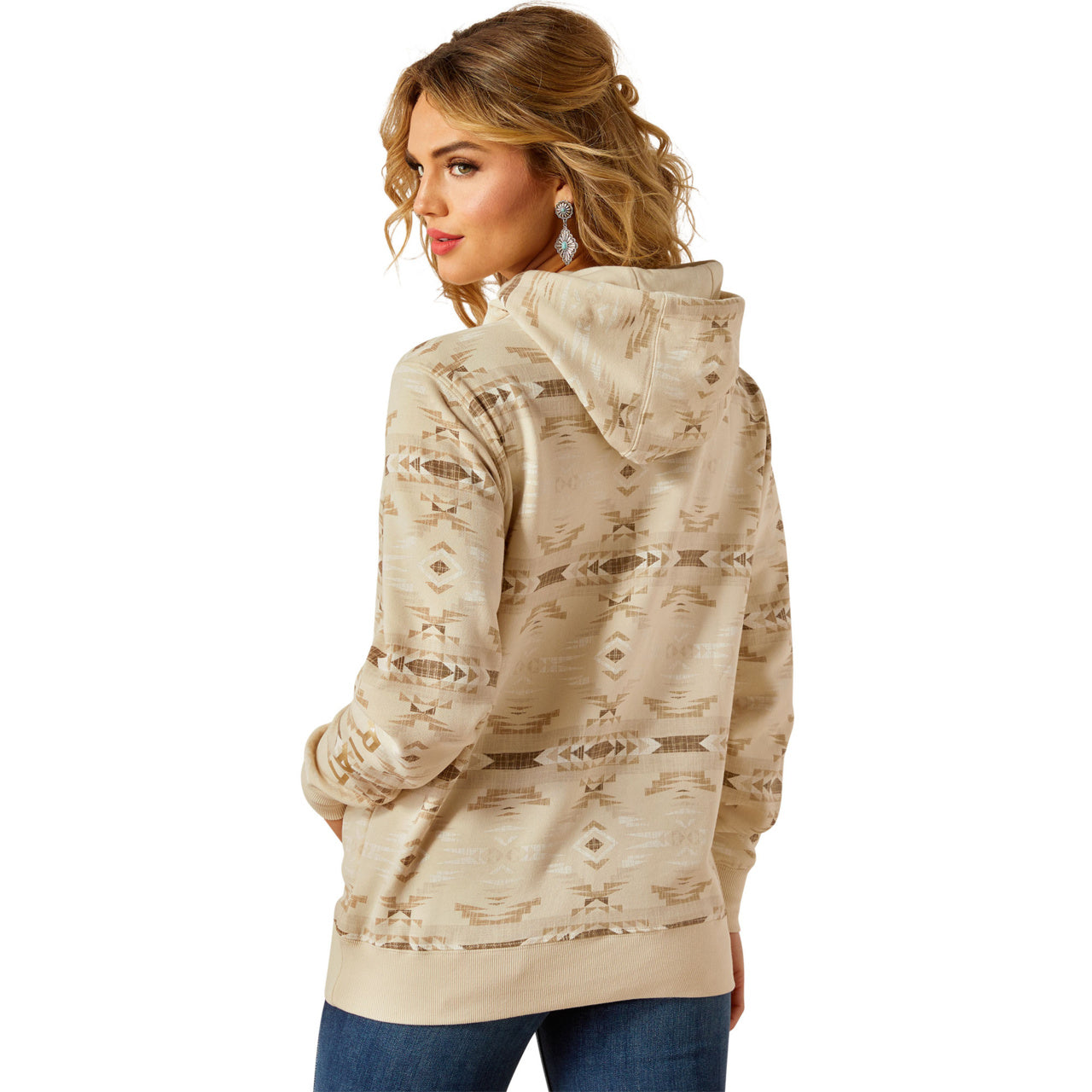 Ariat Women's Sandstone Southwest Logo 2.0 Hoodie