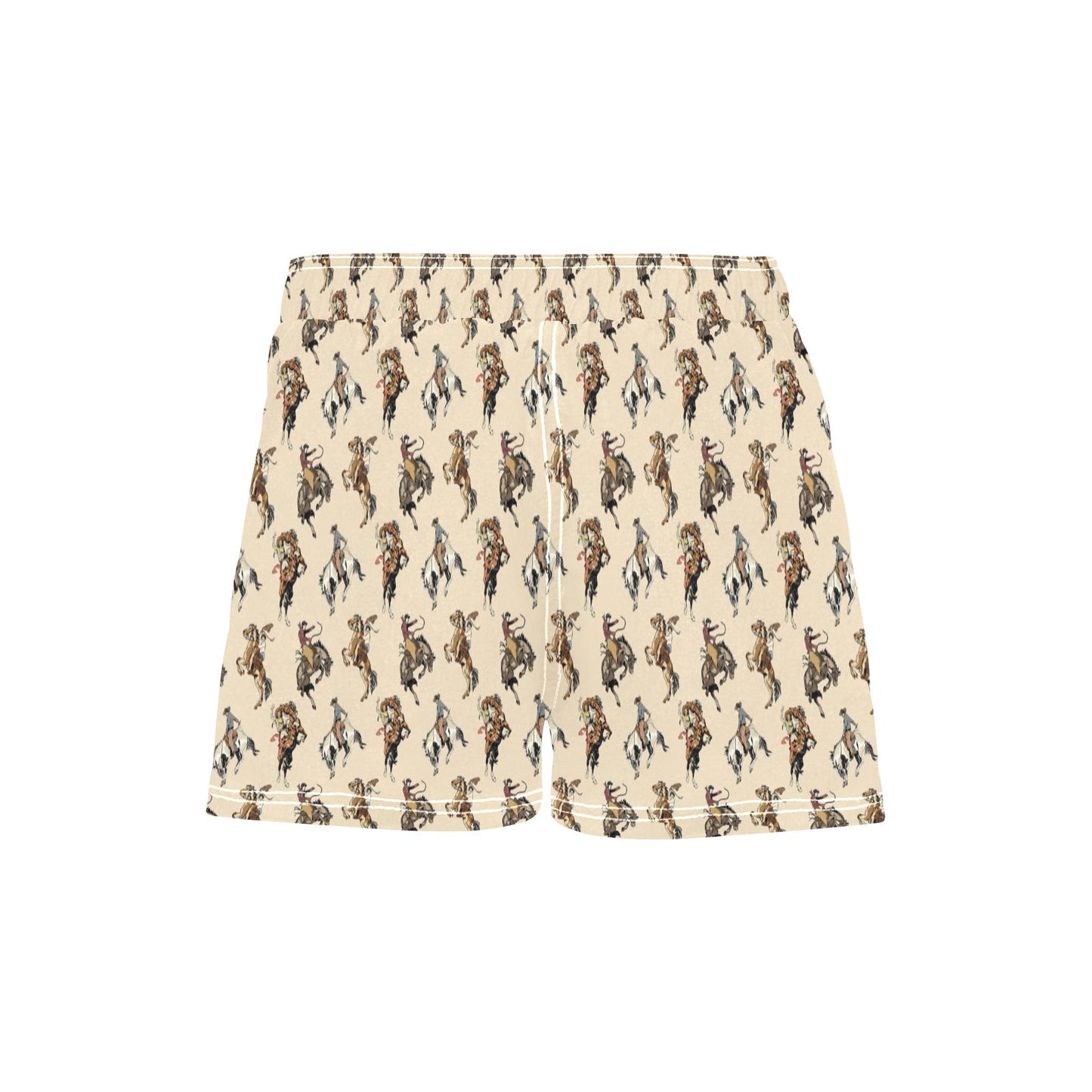 Women's Vintage Cowgirl Beach Board Shorts
