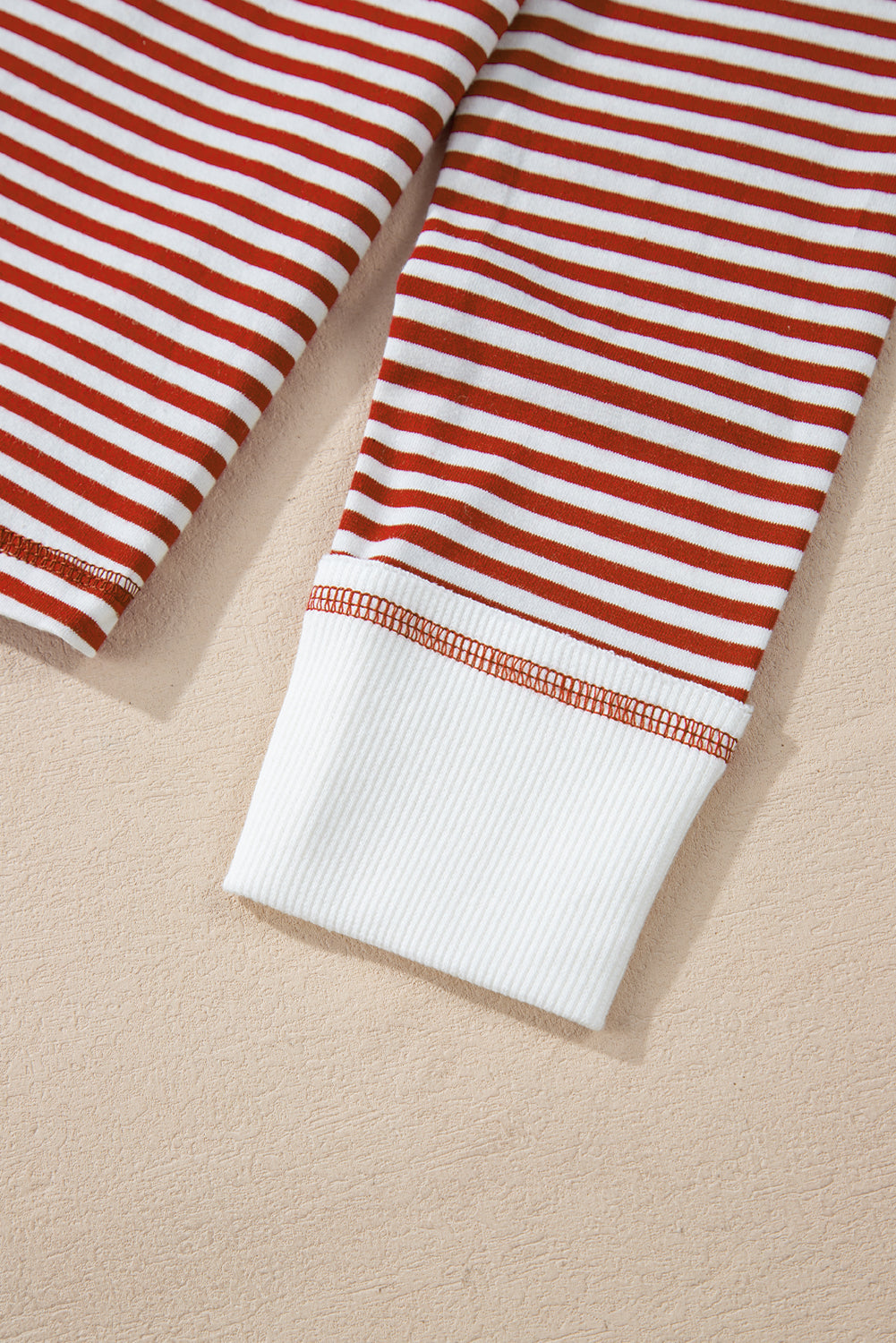 Stripe Top and Pants Christmas Lounge Set