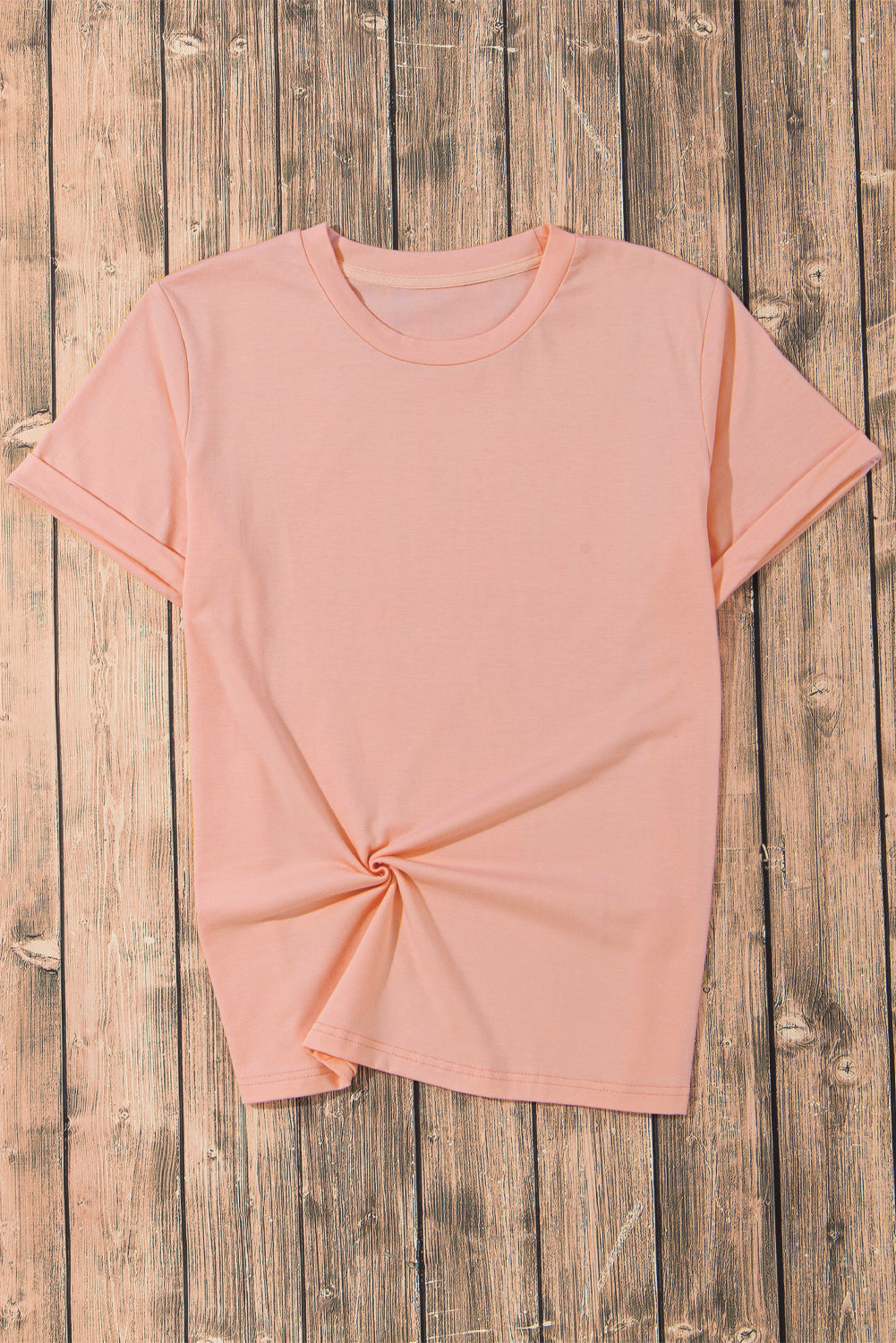 Plain Crew Neck Tee