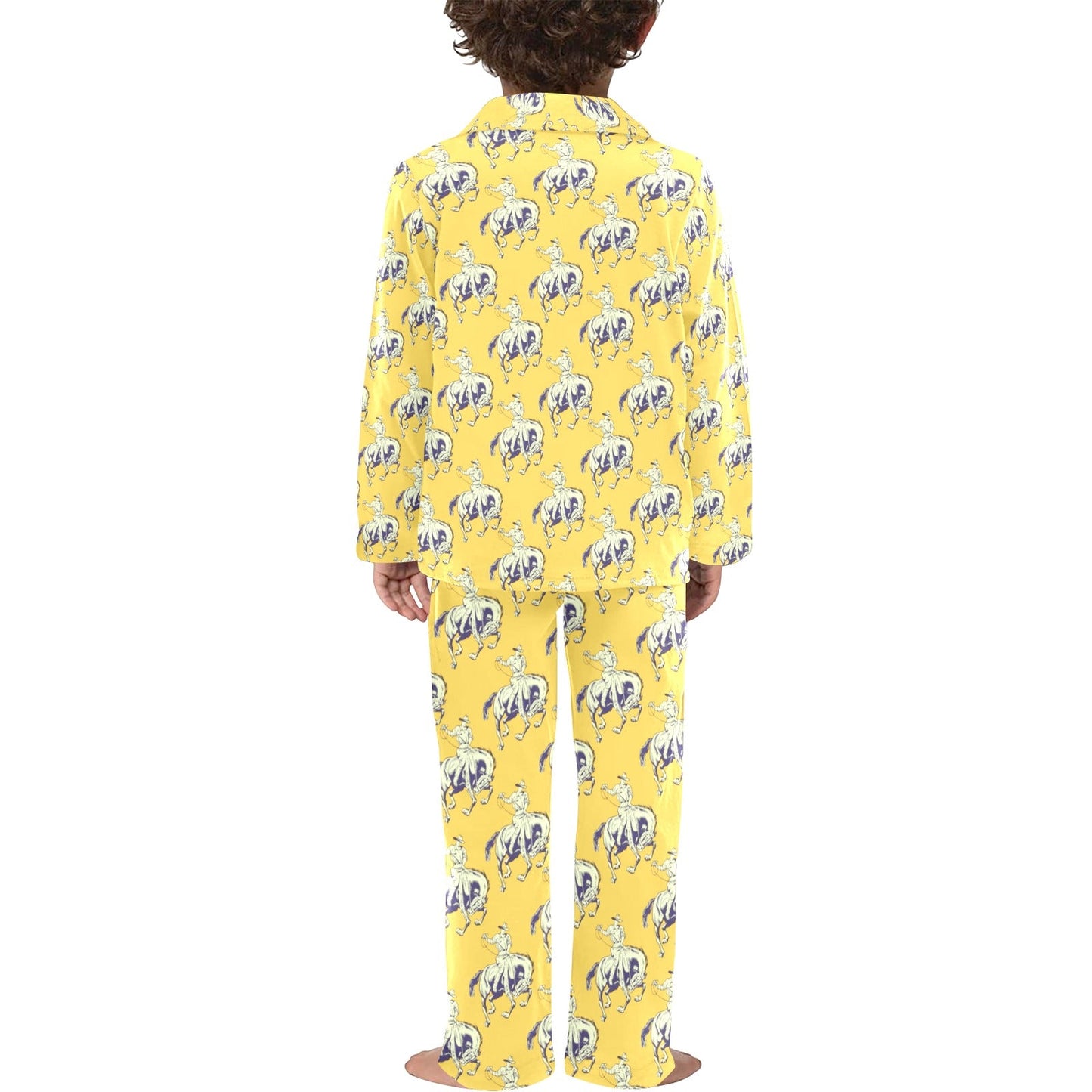 Vintage Rodeo Boy's Western Pajama Set