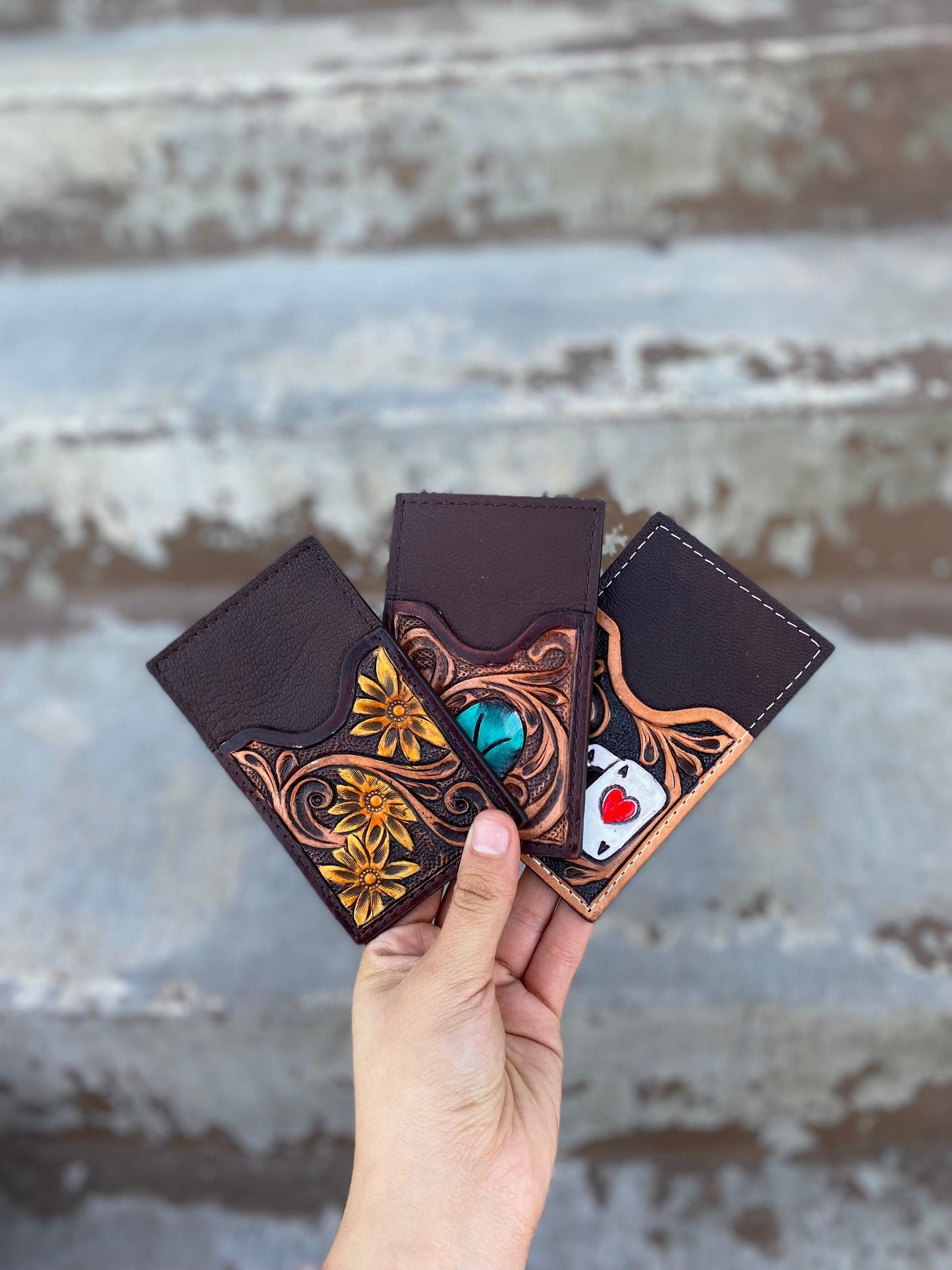 Cards Leather credit card wallet