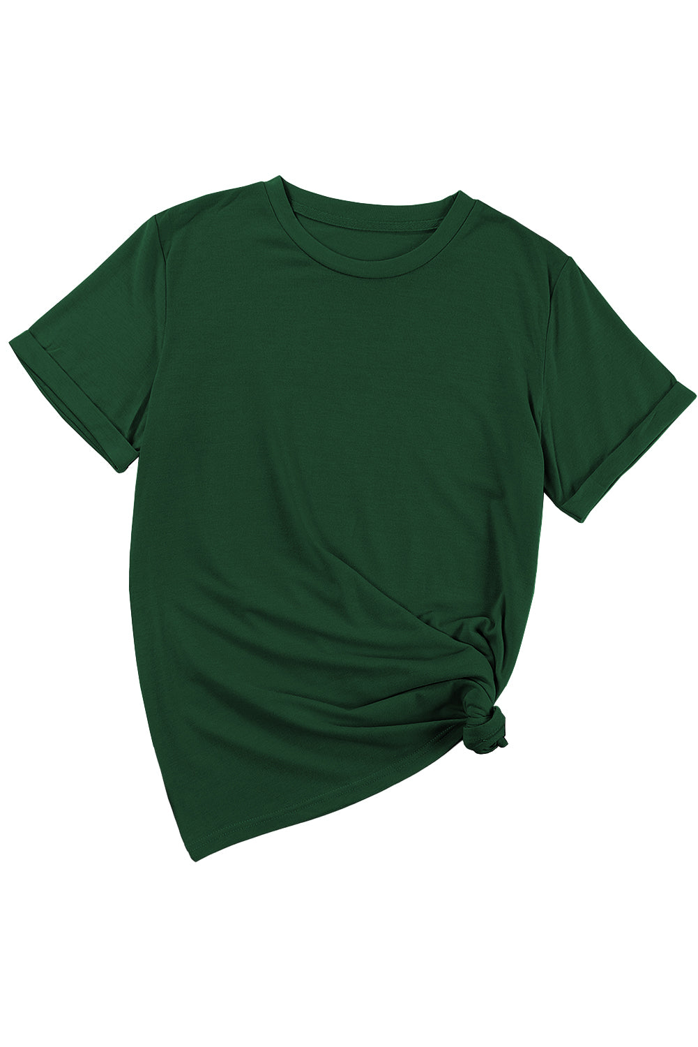 Plain Crew Neck Tee