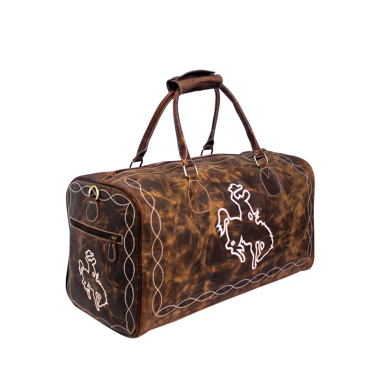 Bucking Horse Vintage Duffle Bag