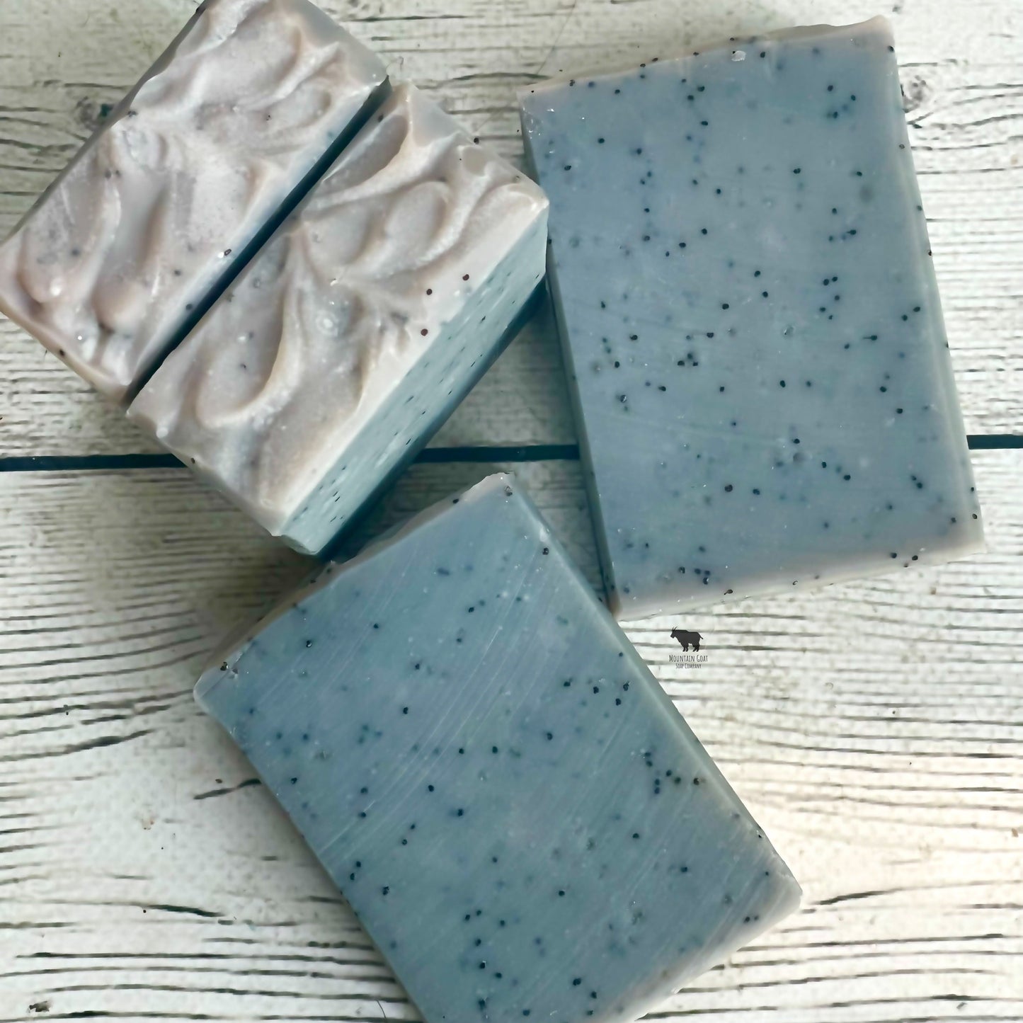 Big Sur Exfoliating Morning Bar (Organic Peppermint & Poppy Seeds)