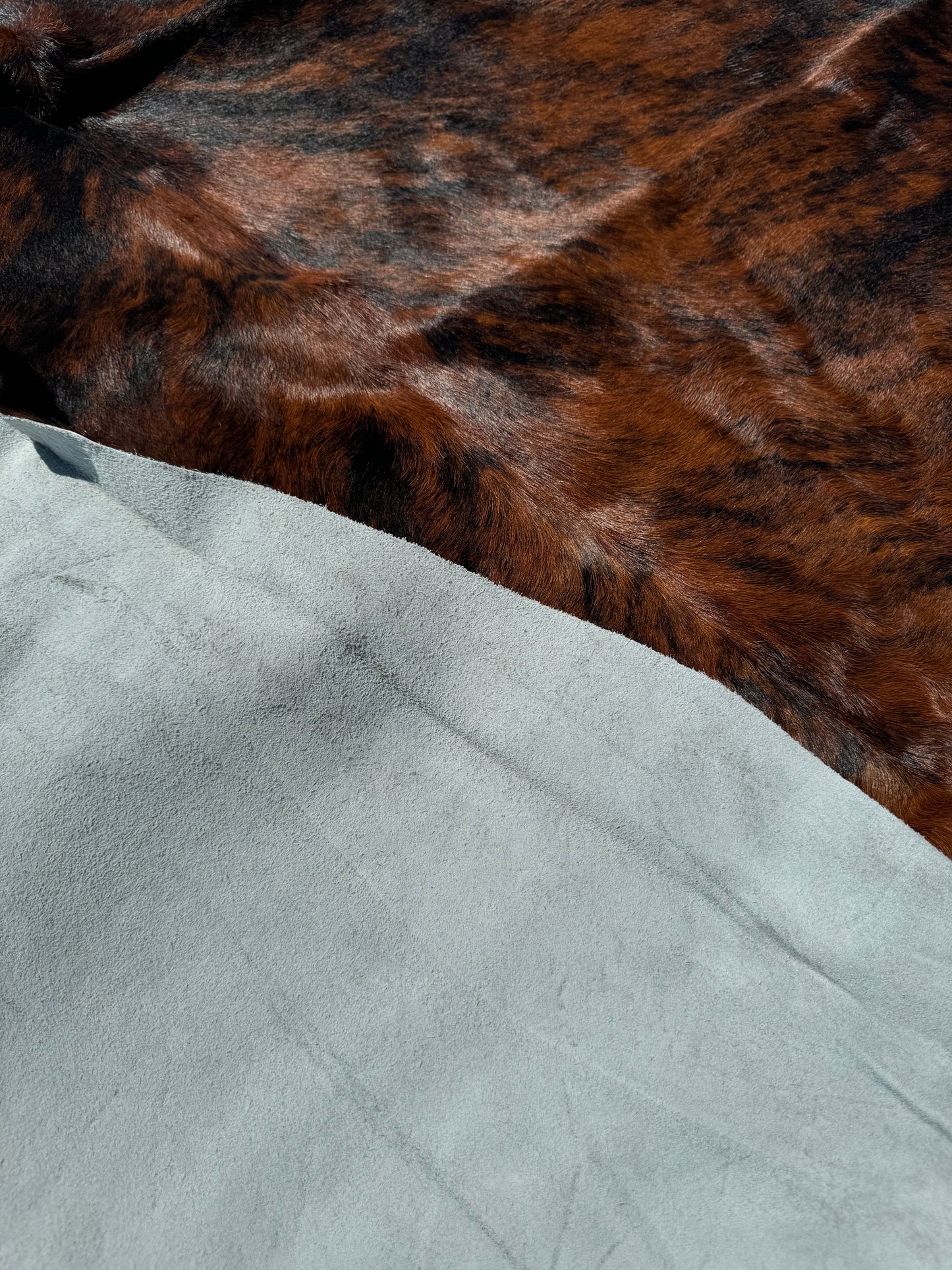 Tricolor Cowhide