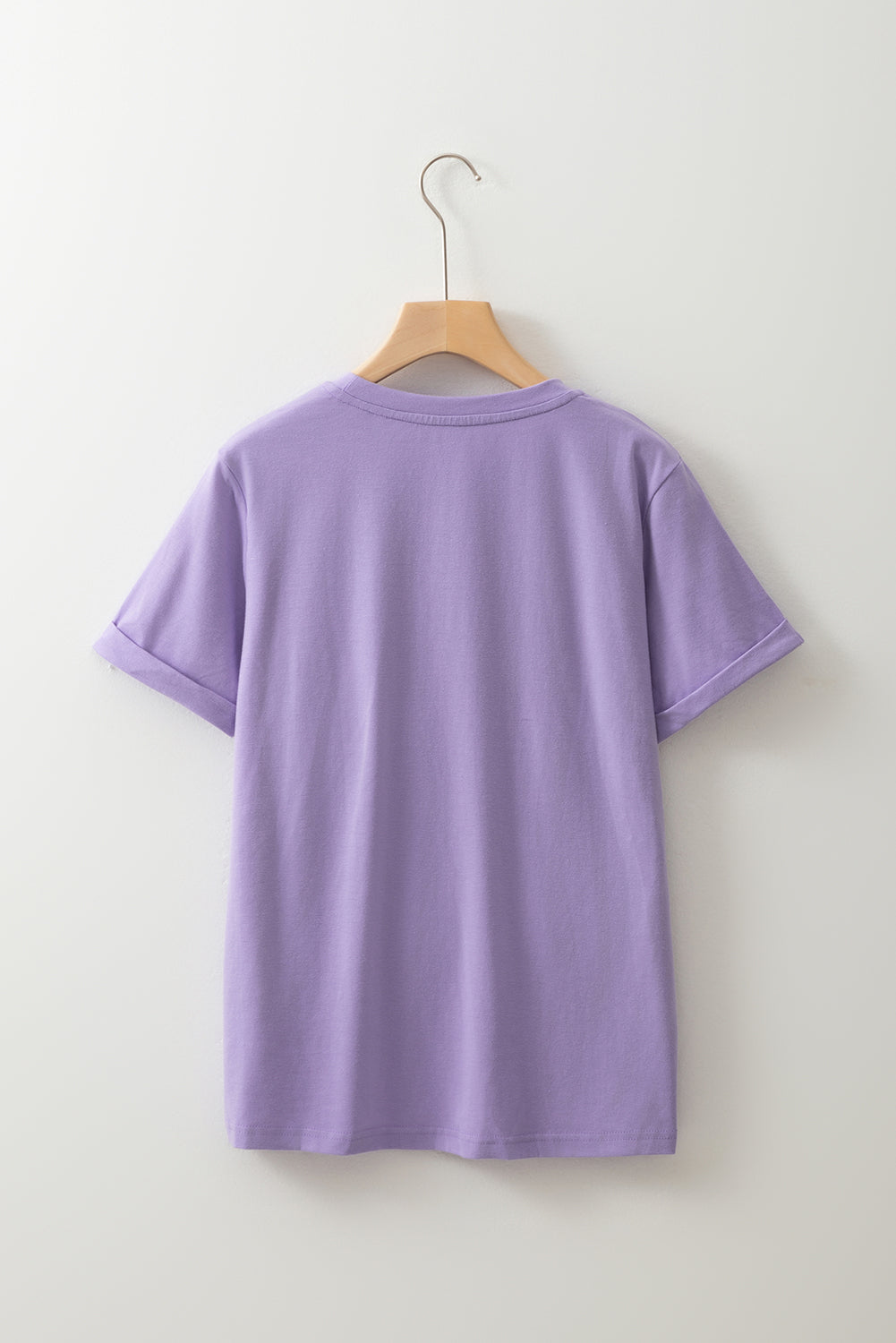 Plain Crew Neck Tee