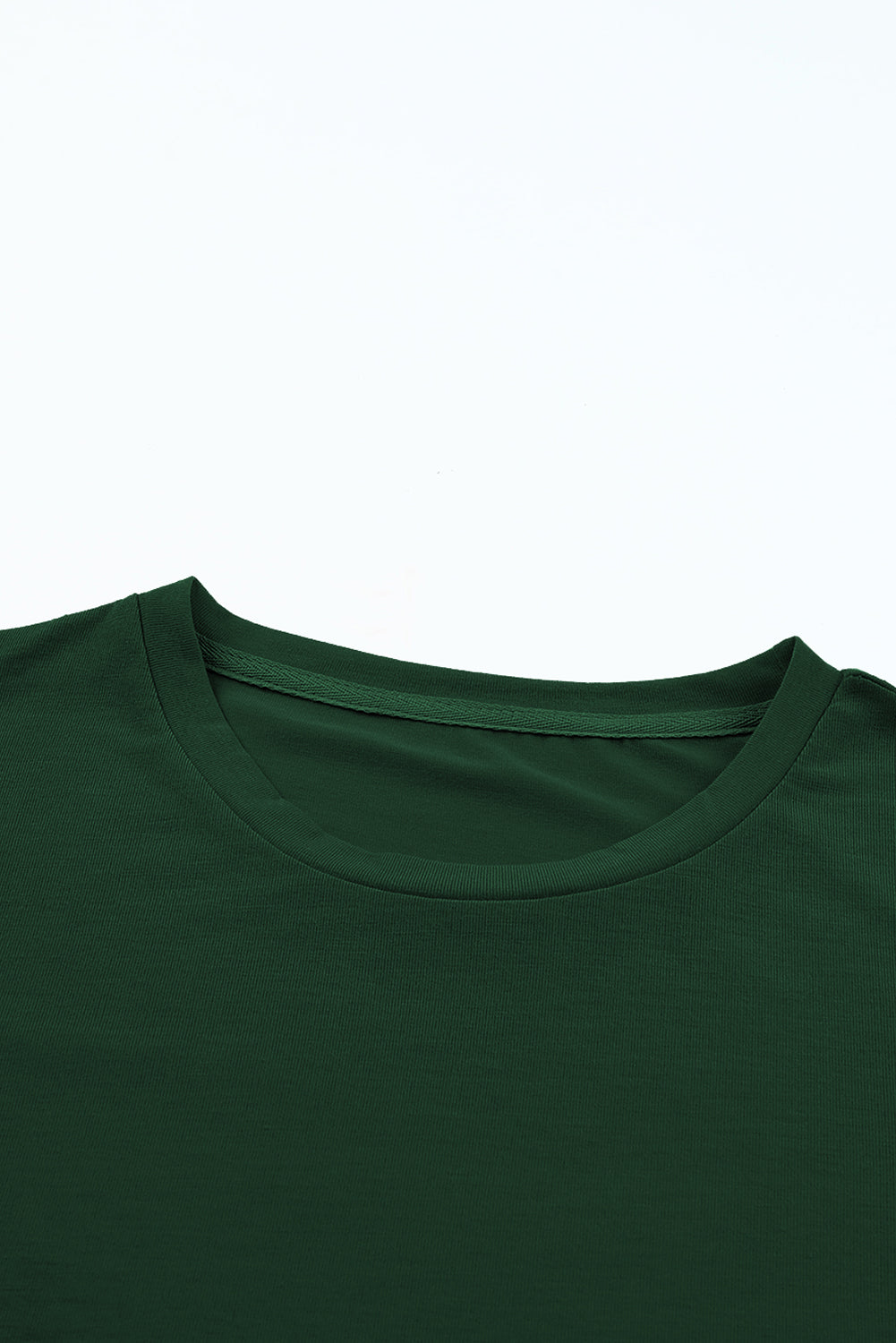 Plain Crew Neck Tee