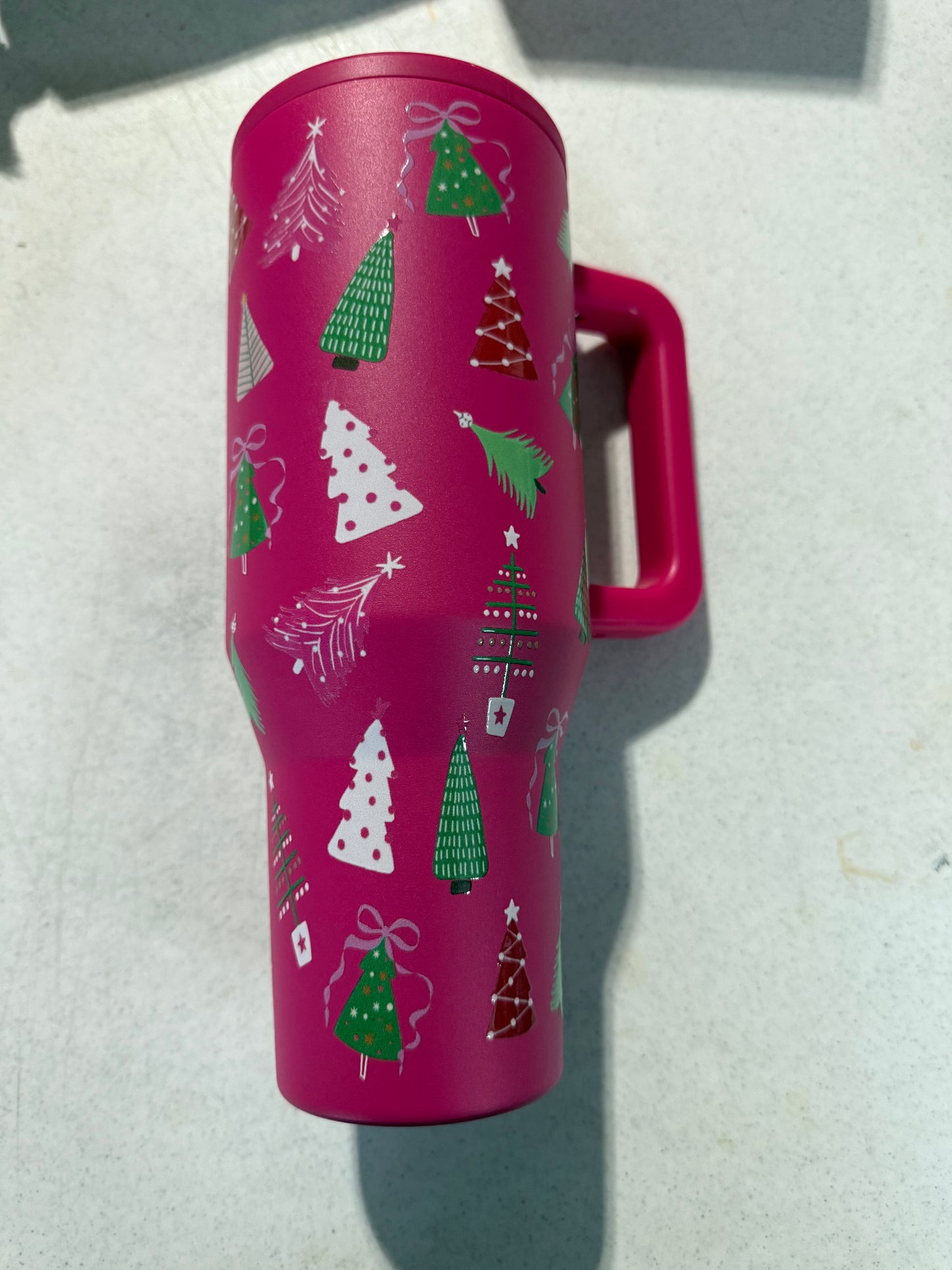 40 ounce Tumbler Hot Pink