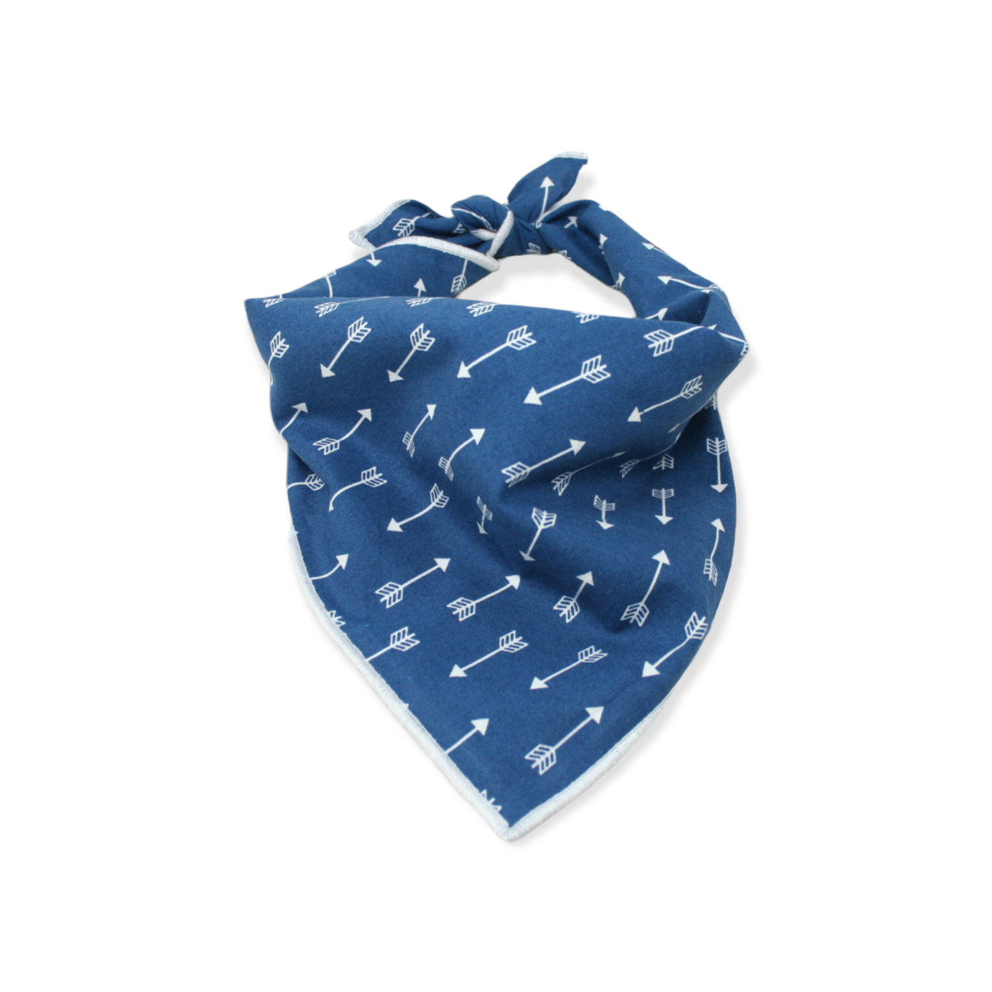 Blue Arrows Dog Bandana