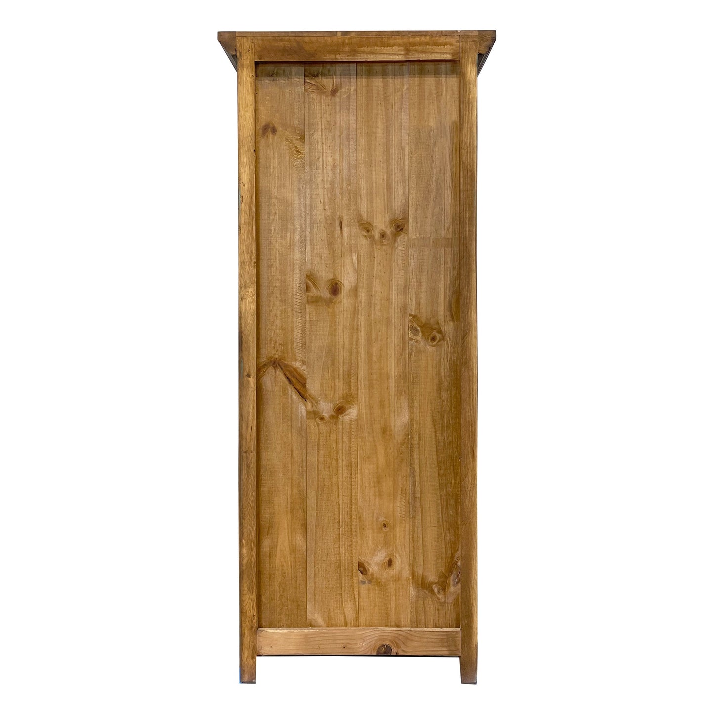 Small Rustic Cabinet for storage in Oldie Turquoise
