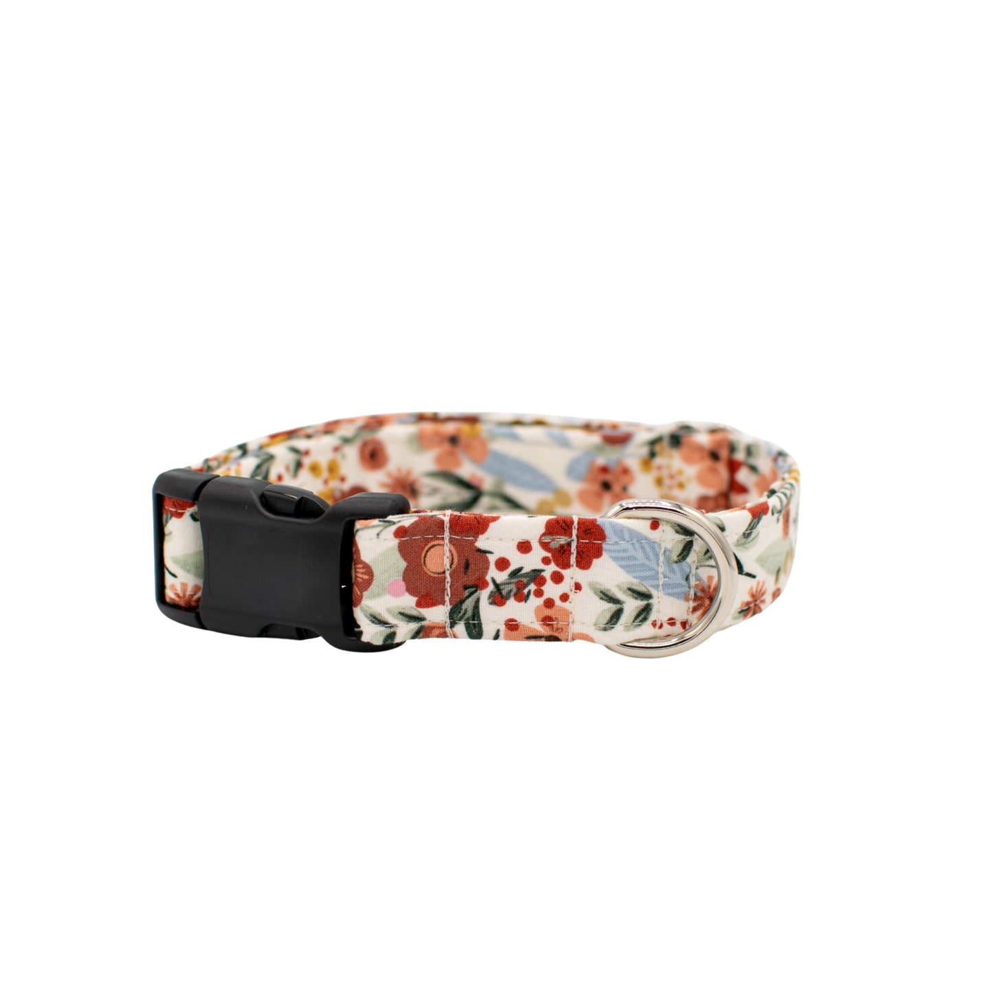 Earthy Floral Dog Collar