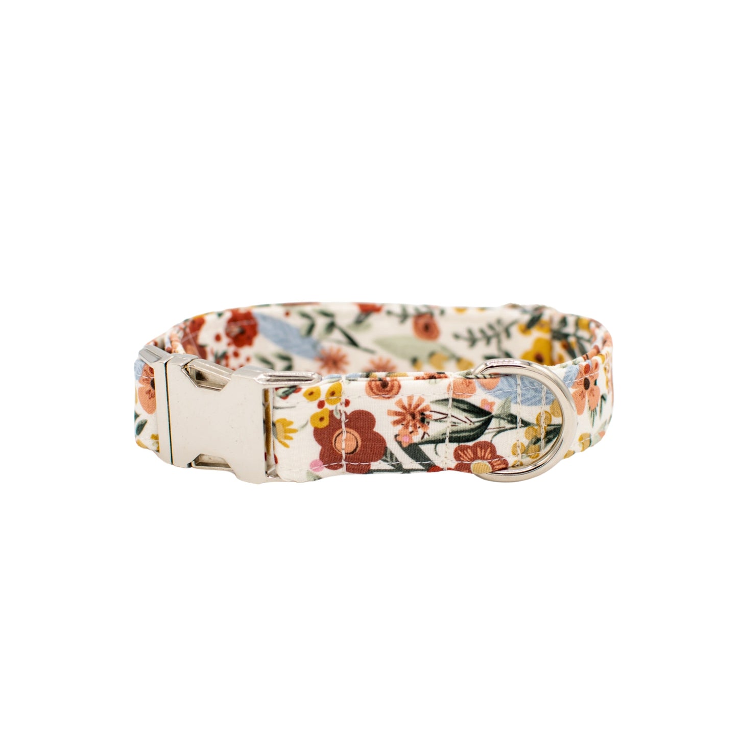 Earthy Floral Dog Collar