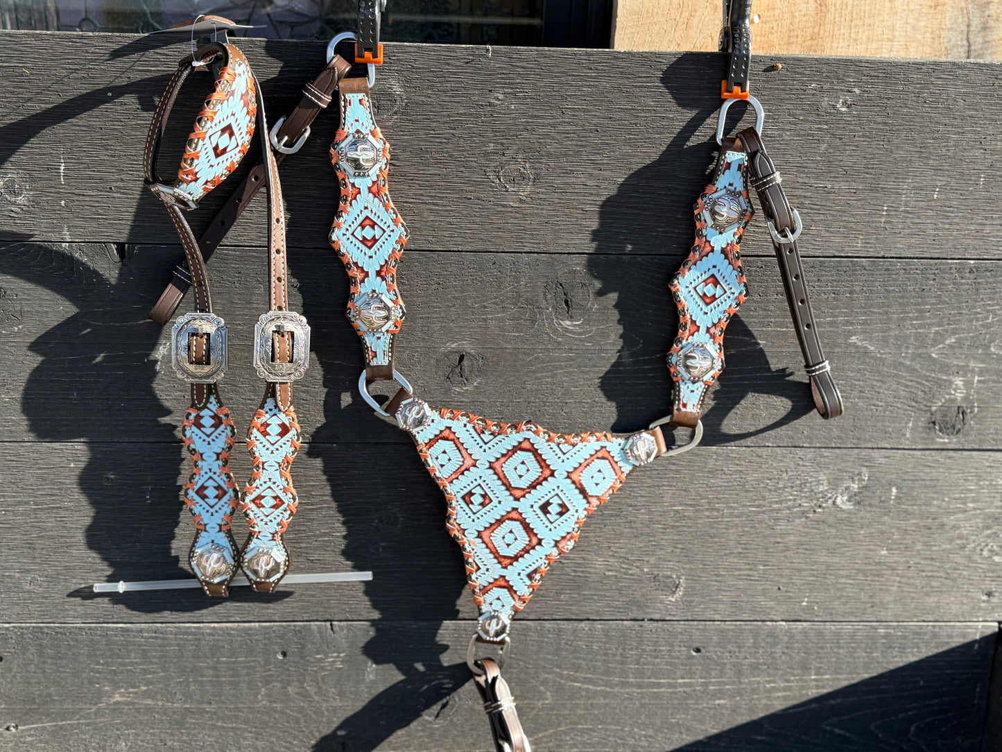 Genuine leather Exclusive Tack set by PLR
