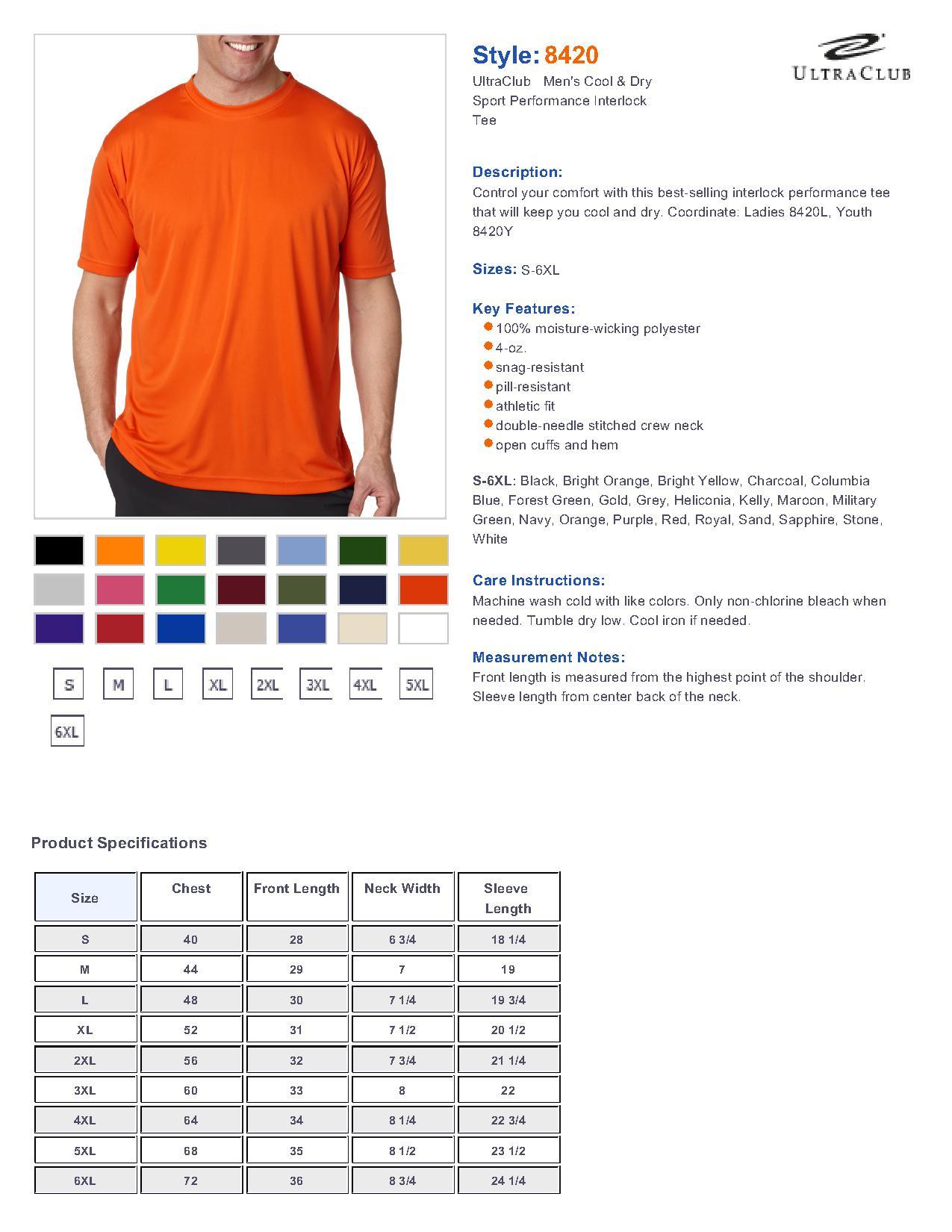 DryFit Athletic Interlock Tee READY FOR YOUR Text