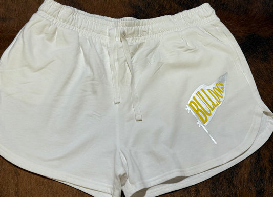 Draw string Bulldog shorts