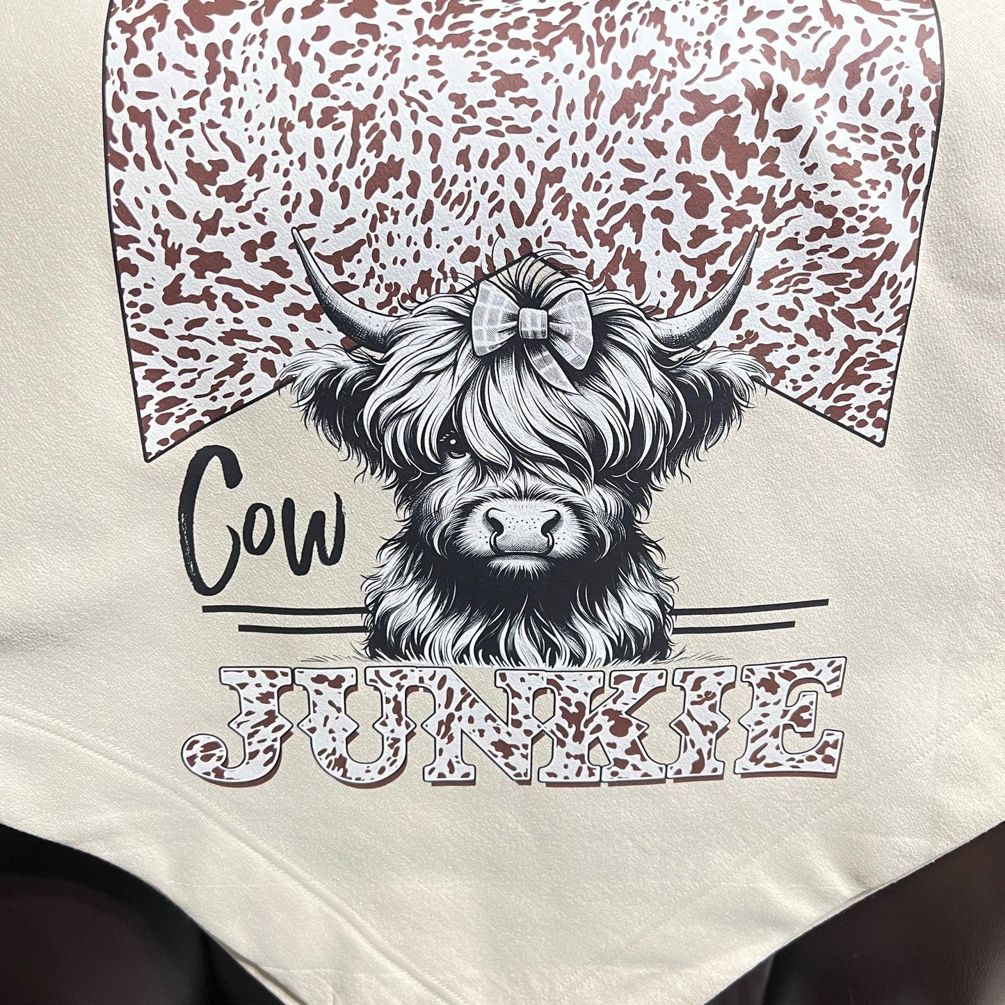 Cow Junkie Stadium Blanket