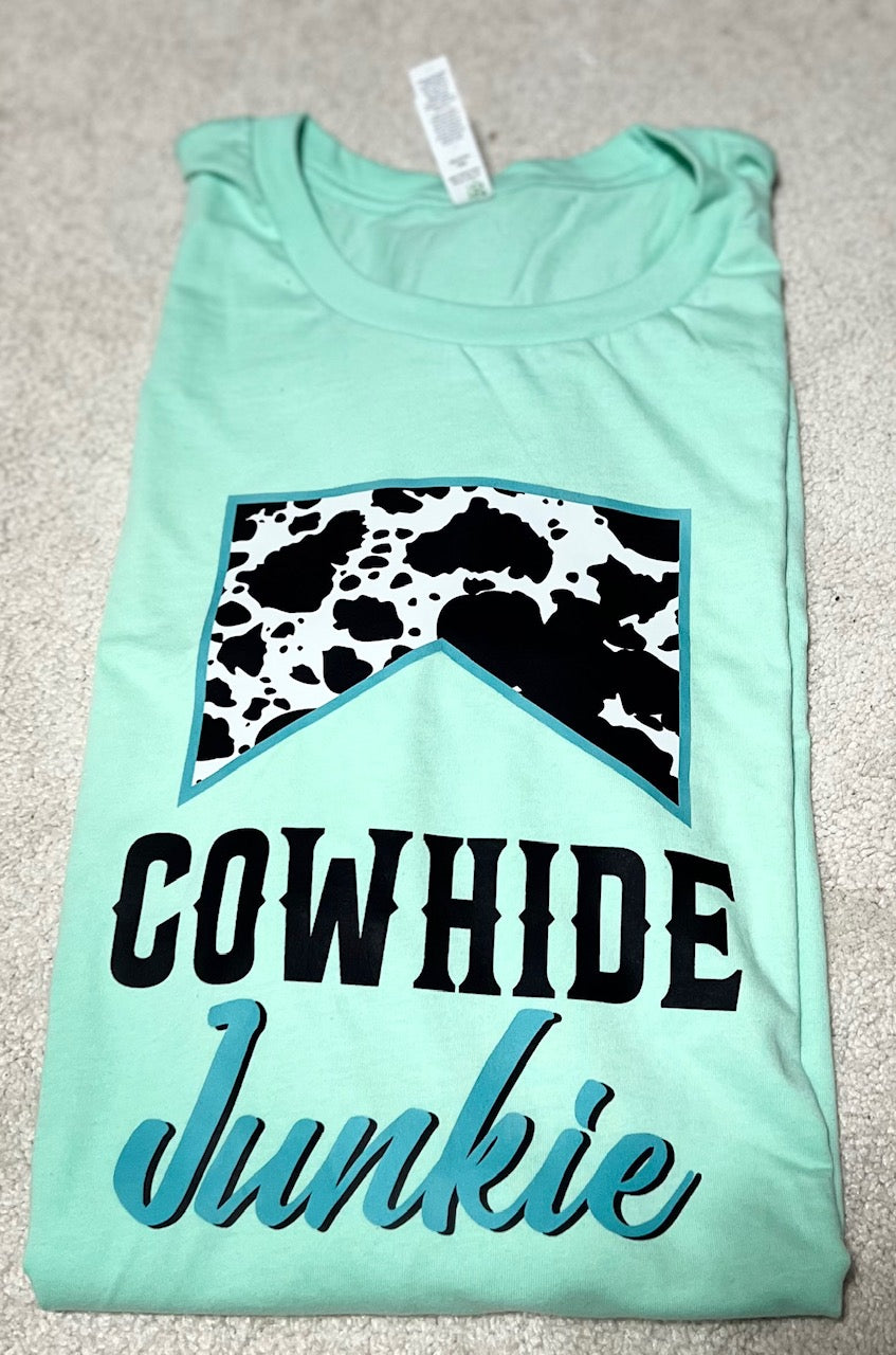 Cowhide Junkie Graphic T-shirt