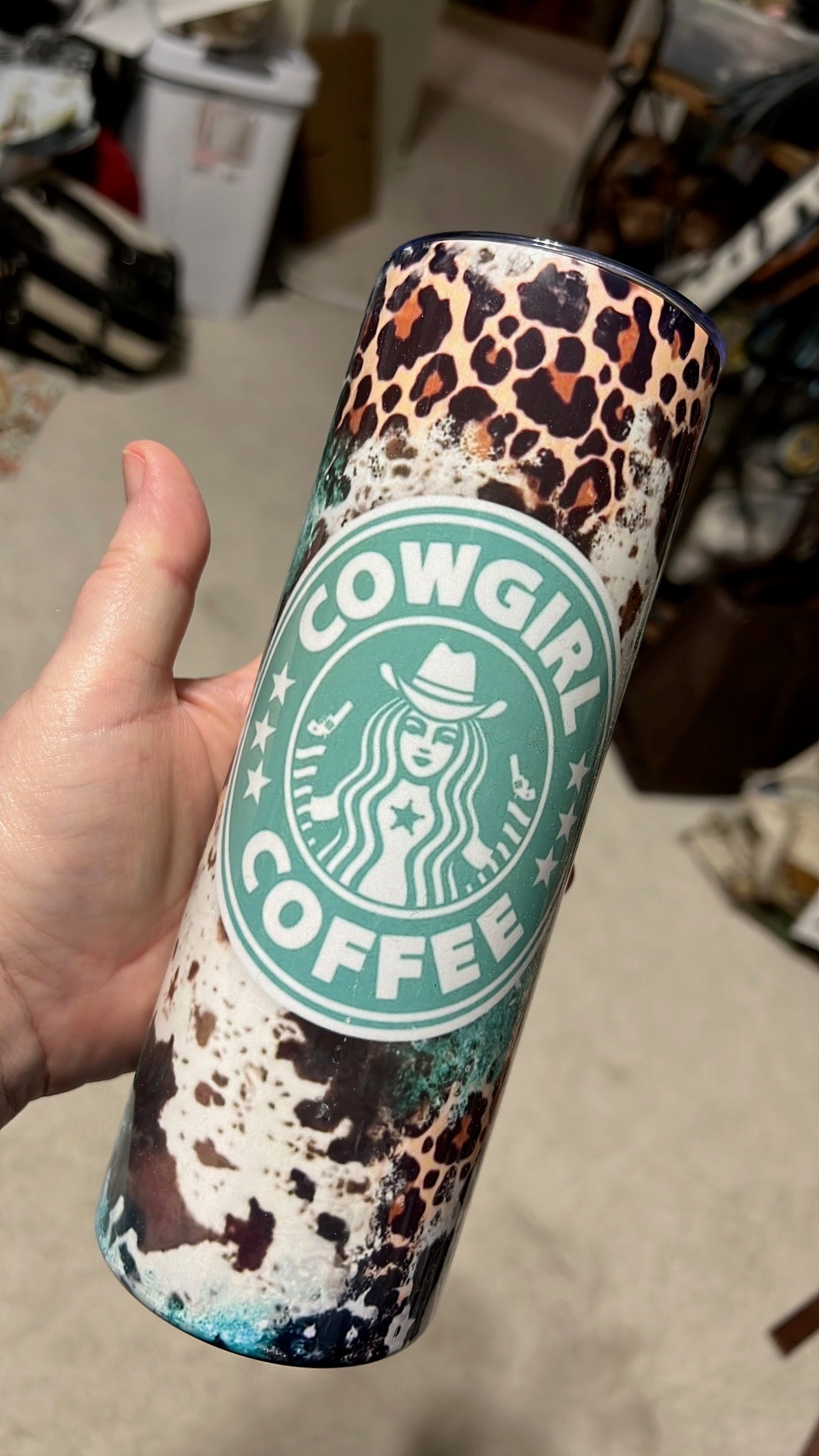 Cowgirl Coffee 20 oz Insulated Tumbler
