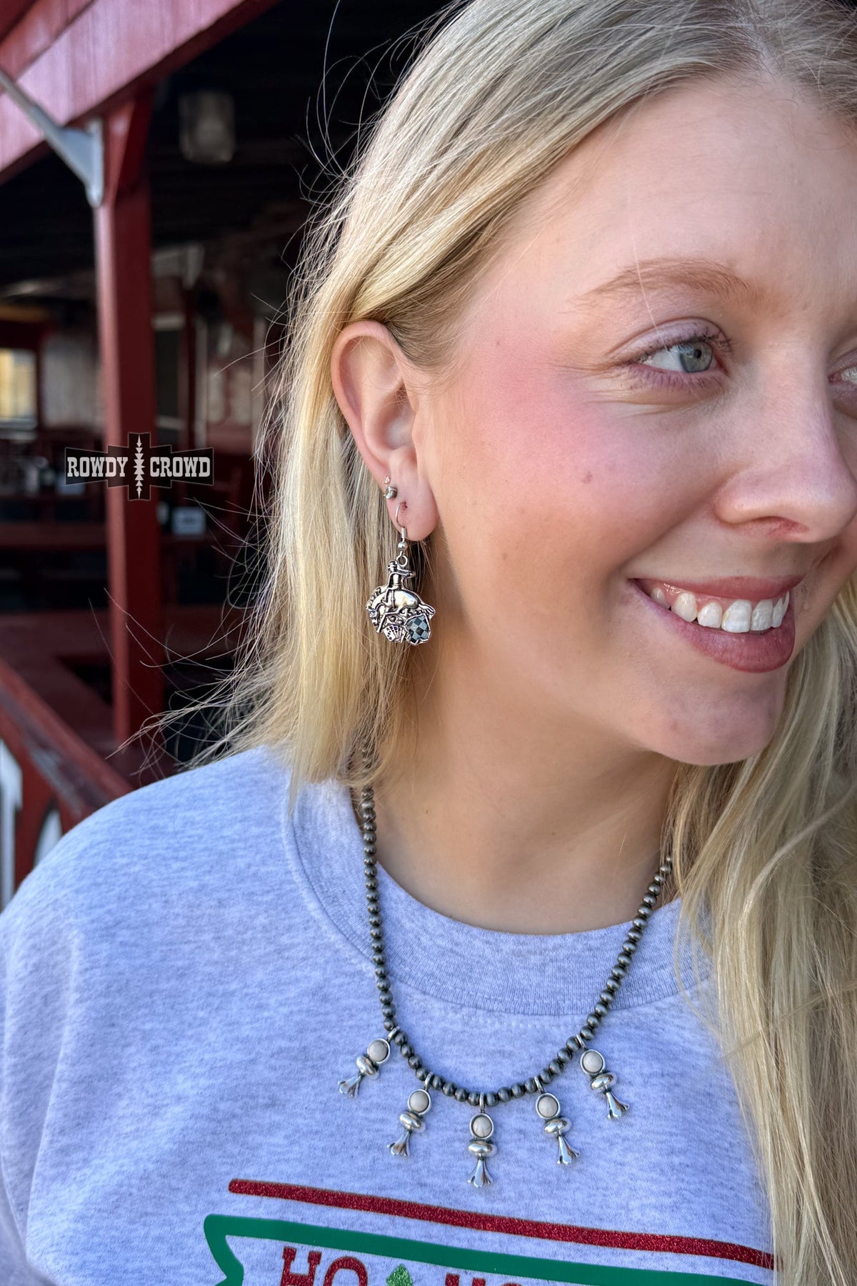 Lucky Buck Earrings