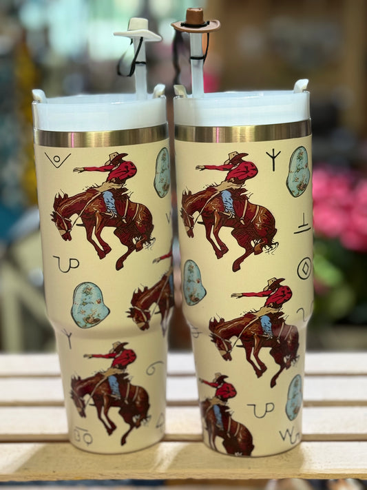 30 oz Stainless Steel Brands and Cowboy Tumblers