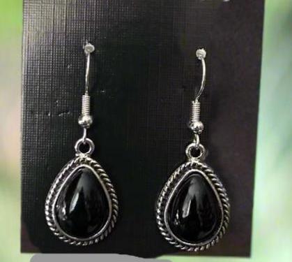 Teardrop Dangle Earrings - Multi Colors