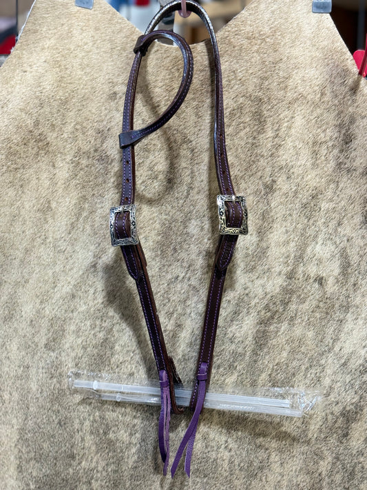 Genuine Leather Tie End Headstalls