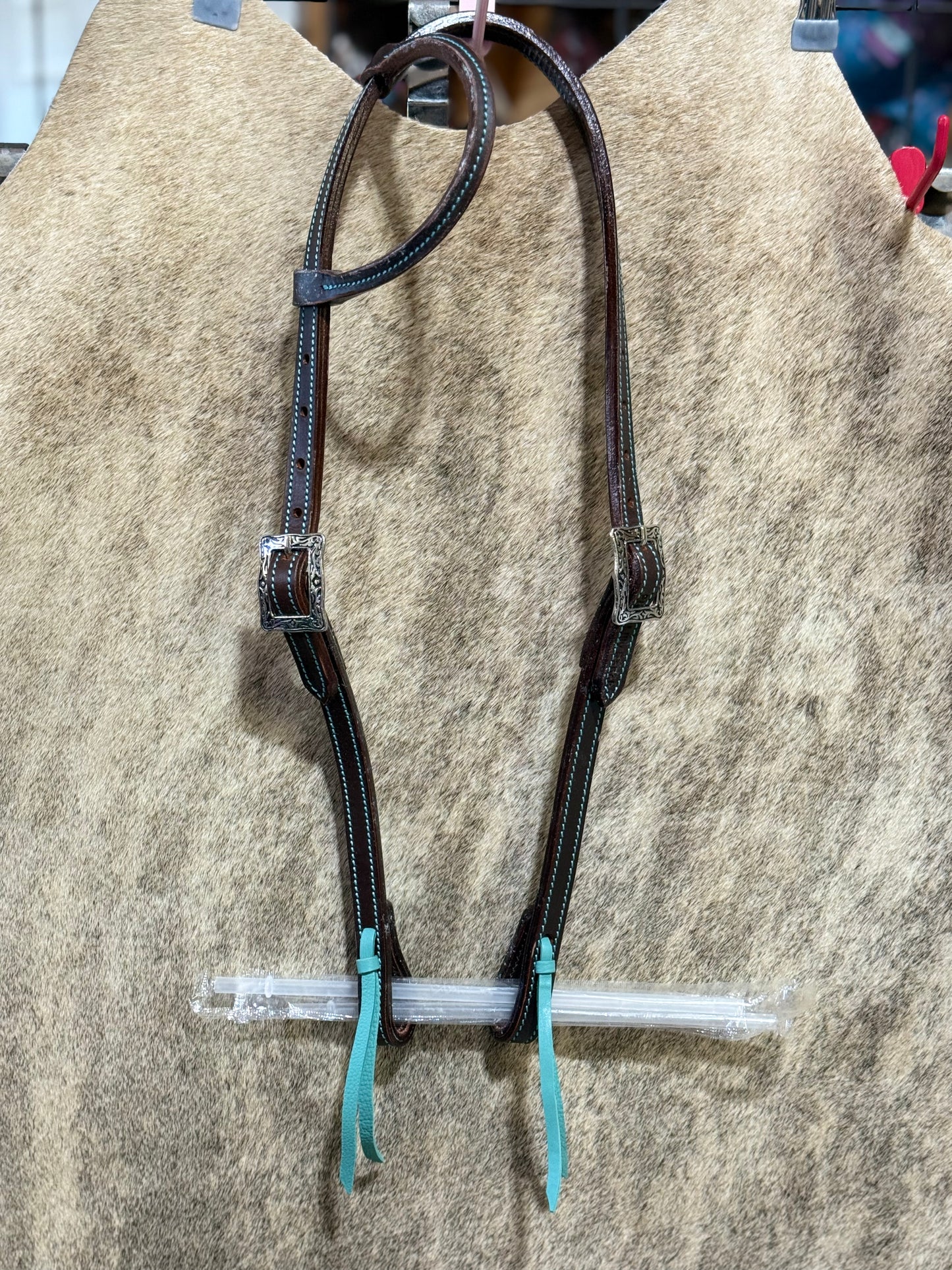 Genuine Leather Tie End Headstalls