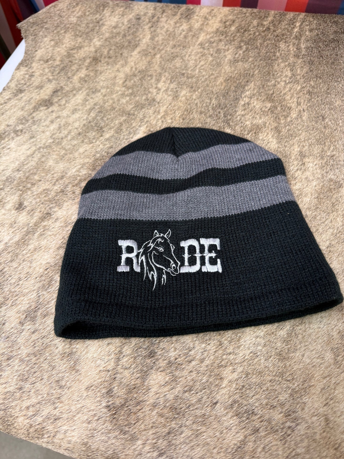 Exclusive Barn Star Swag Embroidered Stocking Hats