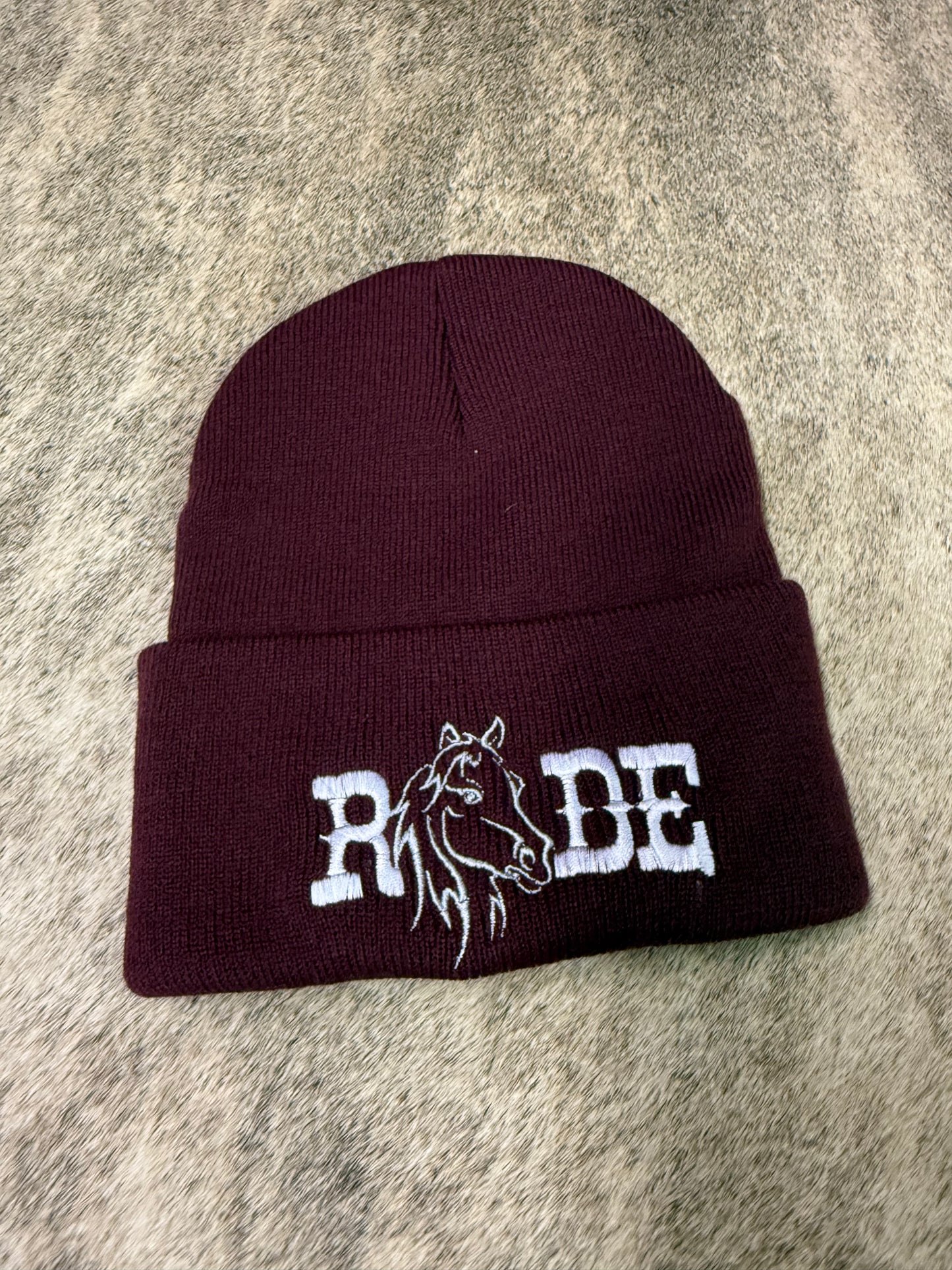 Exclusive Barn Star Swag Embroidered Stocking Hats