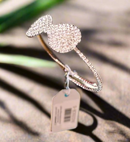 Bow Tie Glitz Cuff Bracelet