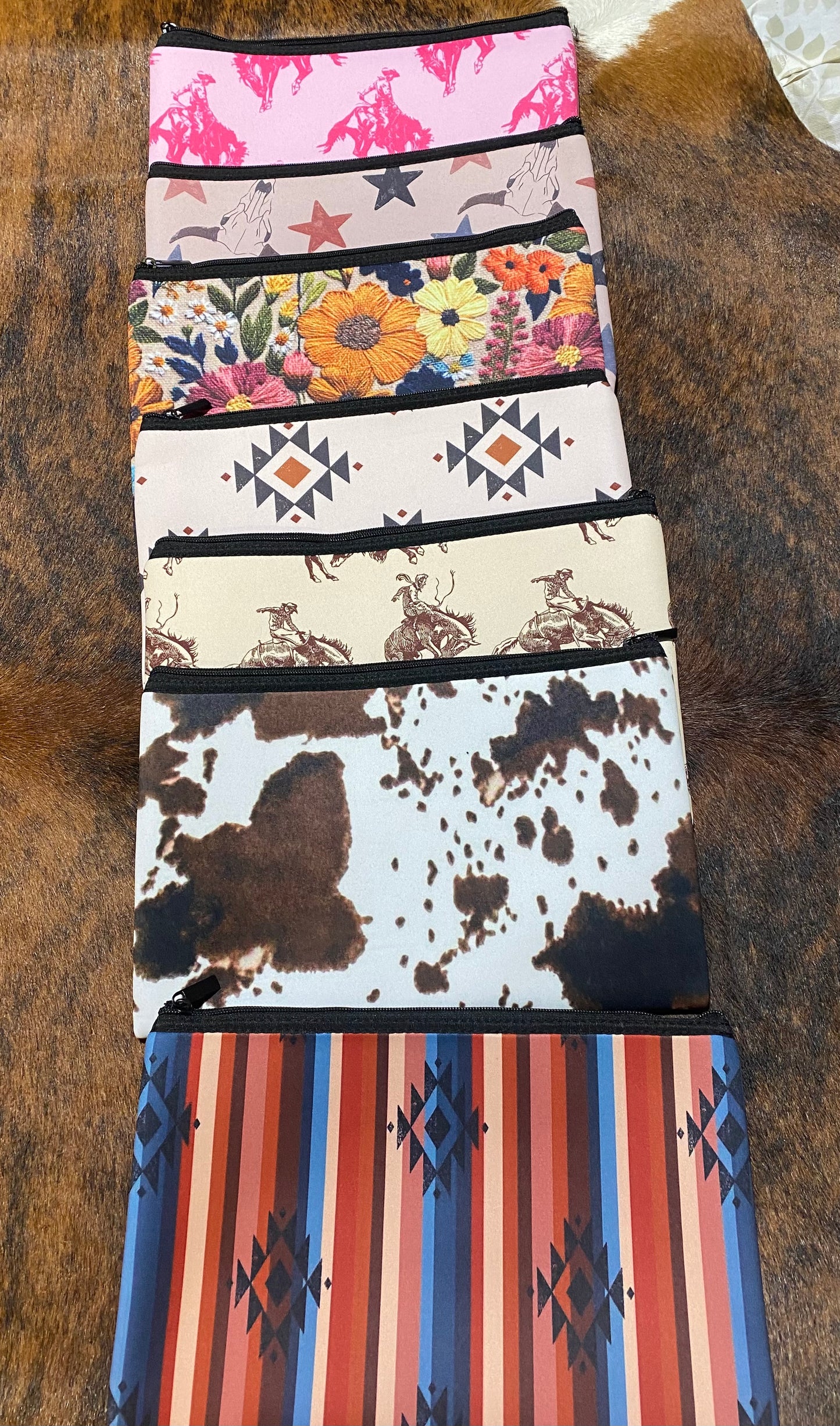 Neoprene Large Make up Bags