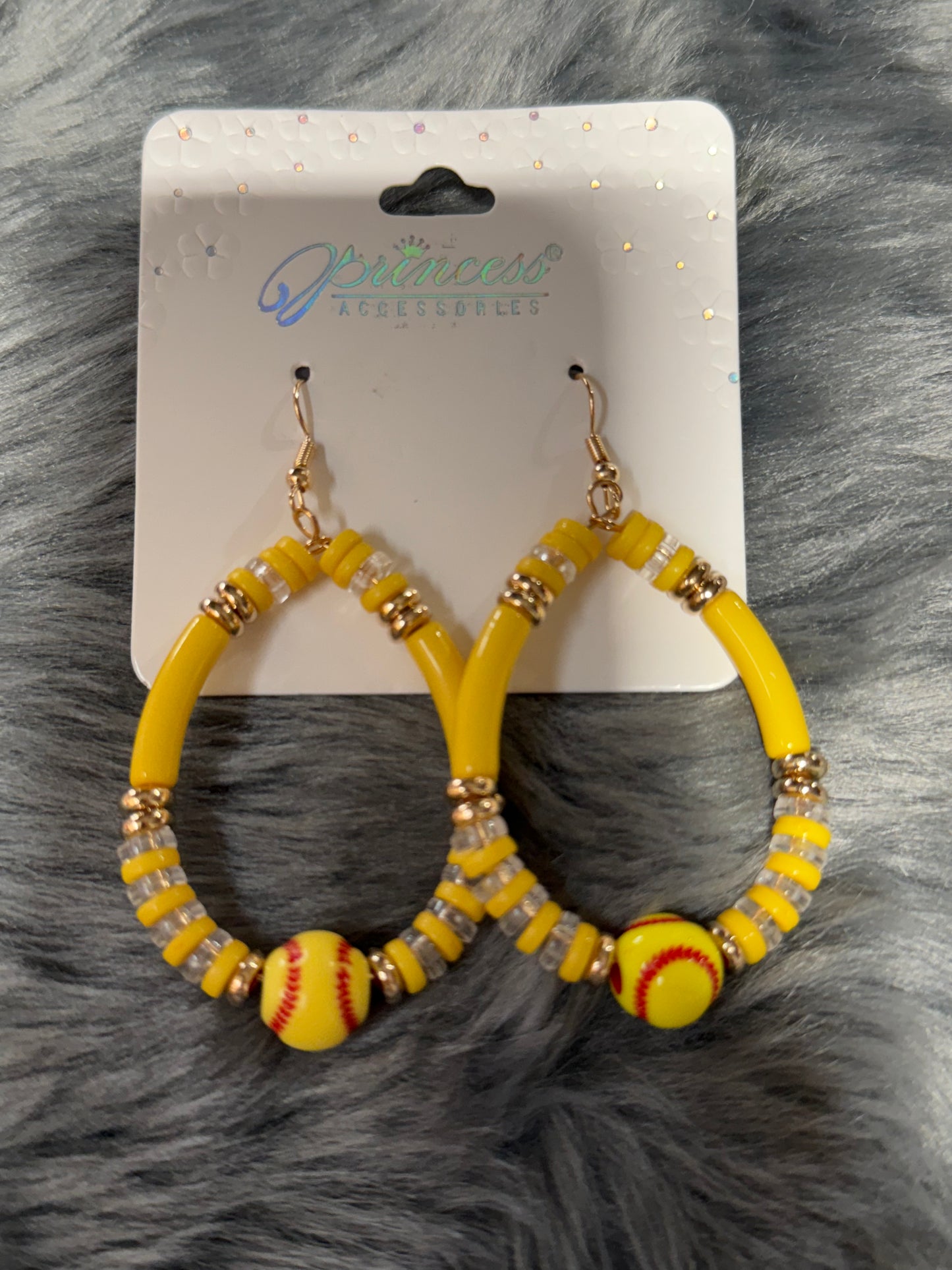 Super Fun and Super Light Sports Dangle Earrings