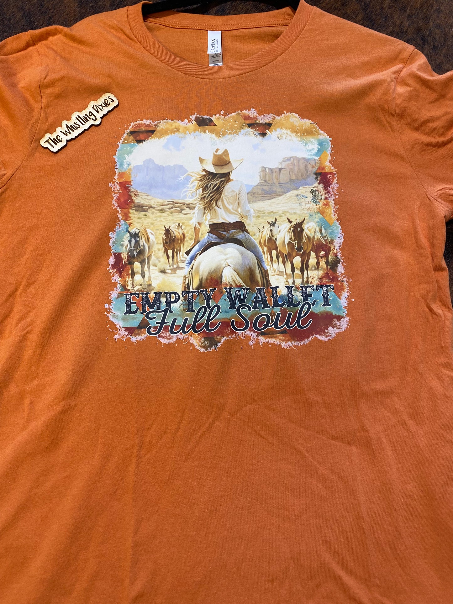 Empty Wallet Full soul Graphic Tee