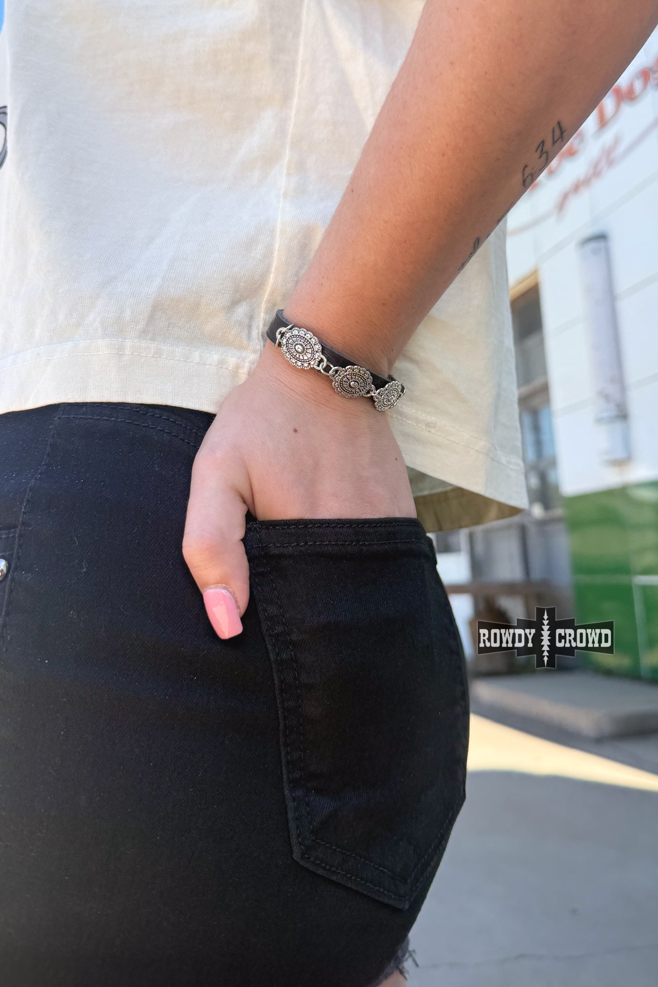 Cowboy Concho Bracelet