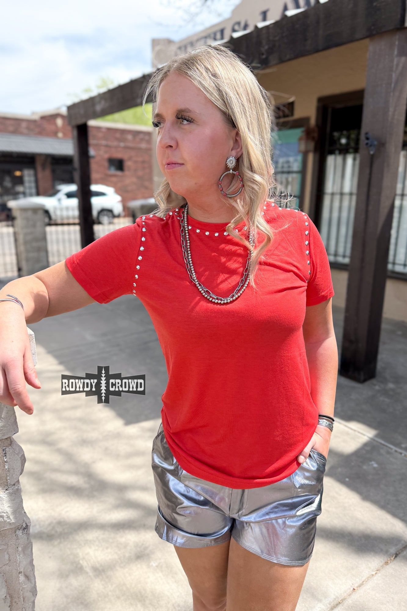 CANDY APPLE- Starry Stud Tee