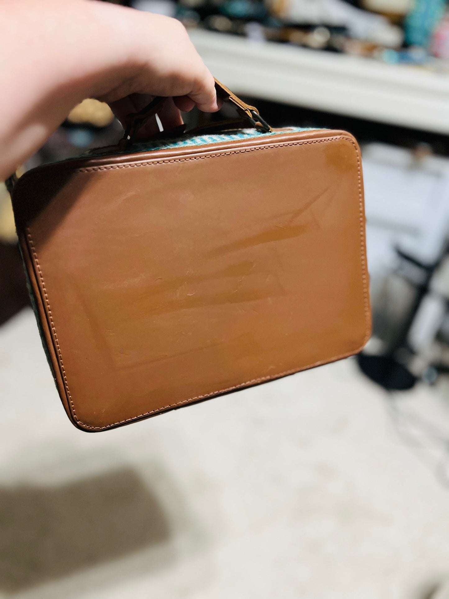 Saddle Bag Western Inspired Jewelry Travel Storage Box