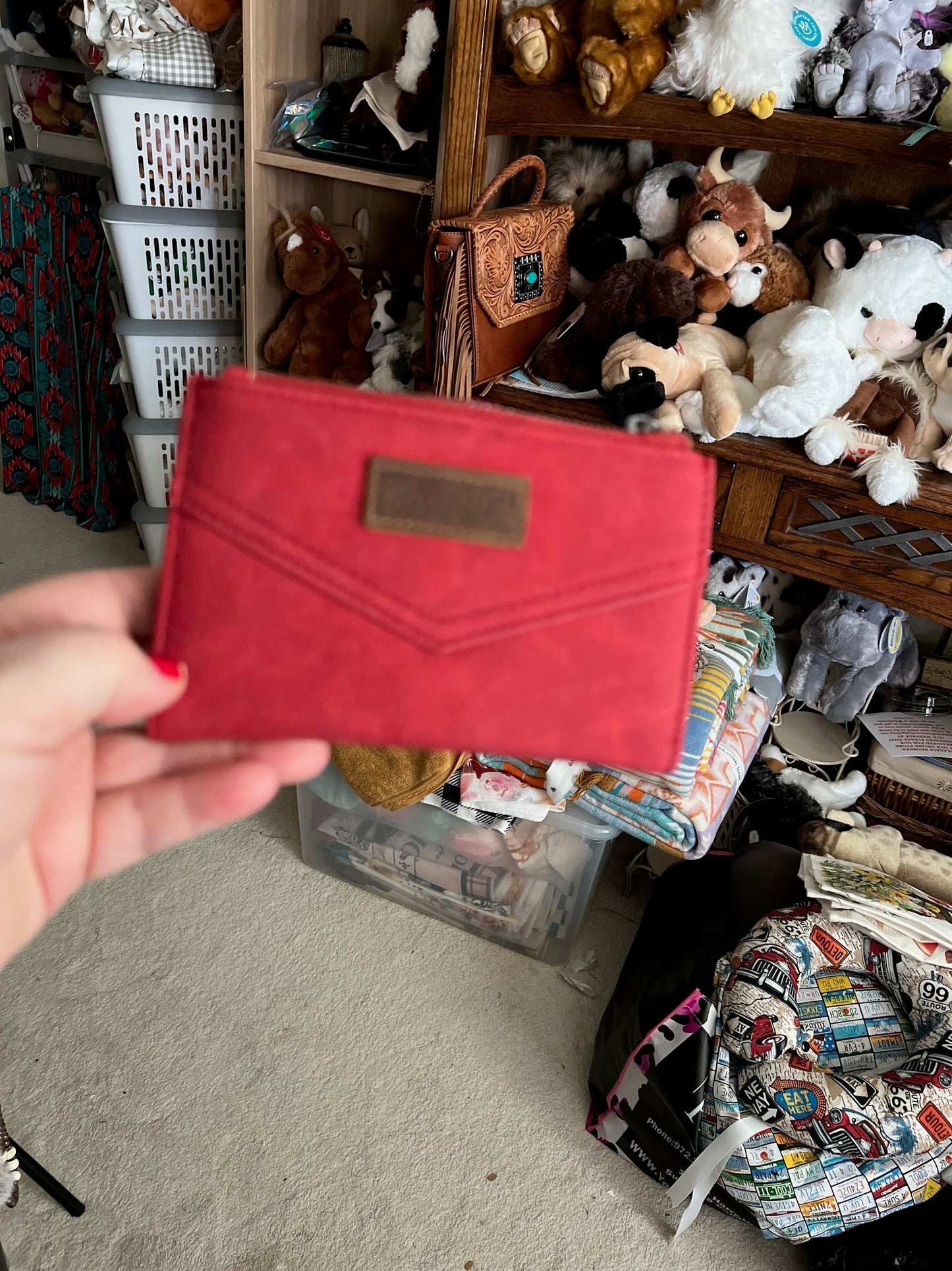 Wrangler "W" Stitch Card Holder Bi-Fold Wallet