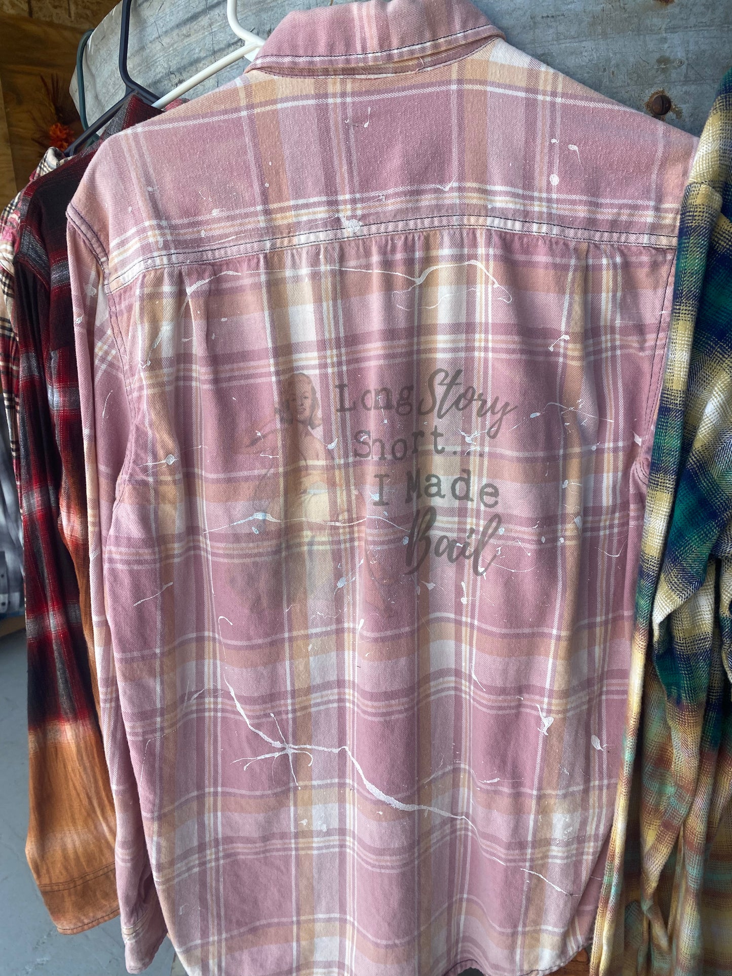 Long Story Made Bail Flannel