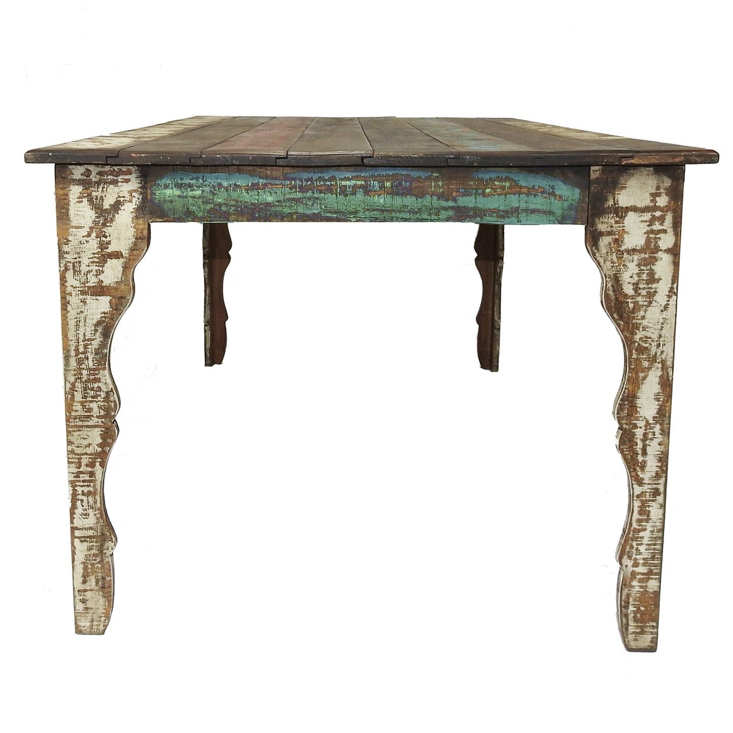 Cabana 6' Rustic Dining Table and 6 Cabana Rustic Chairs