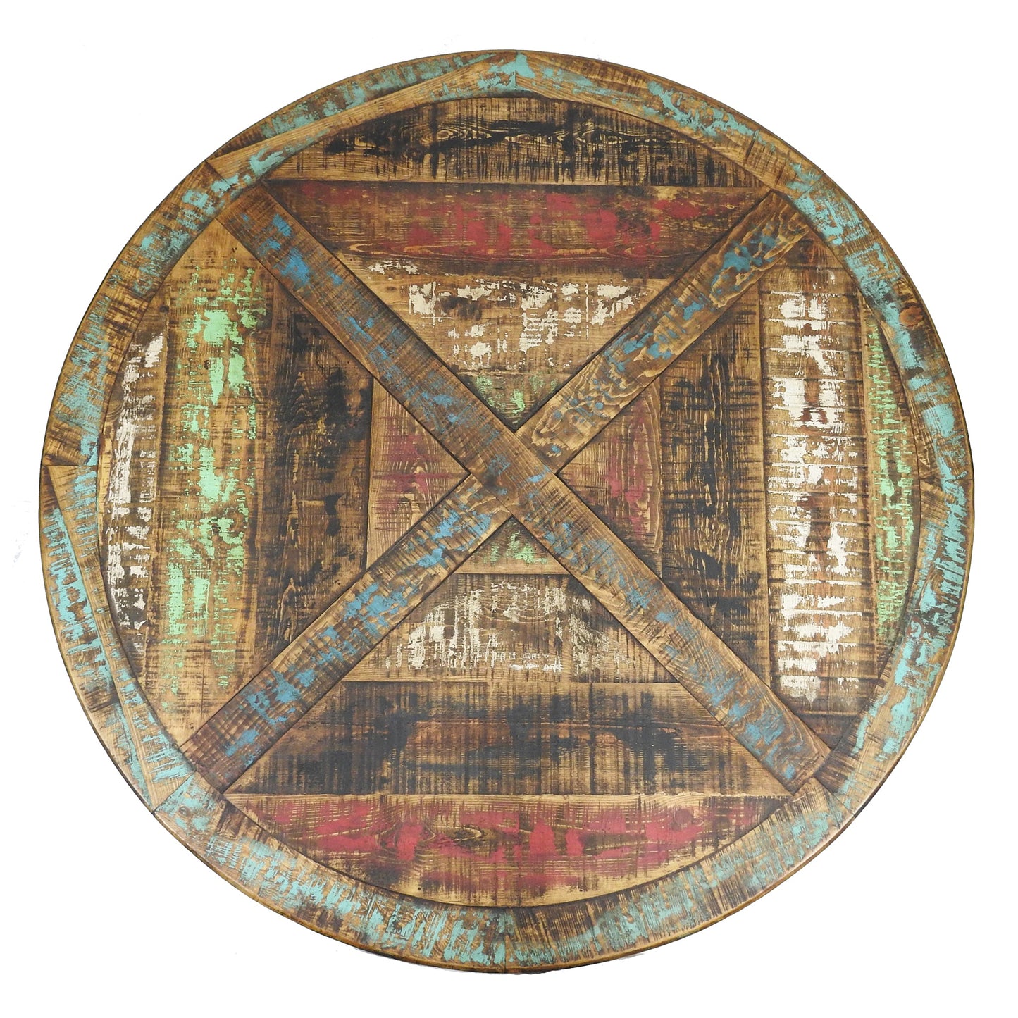 Cabana Round Rustic Dining Table