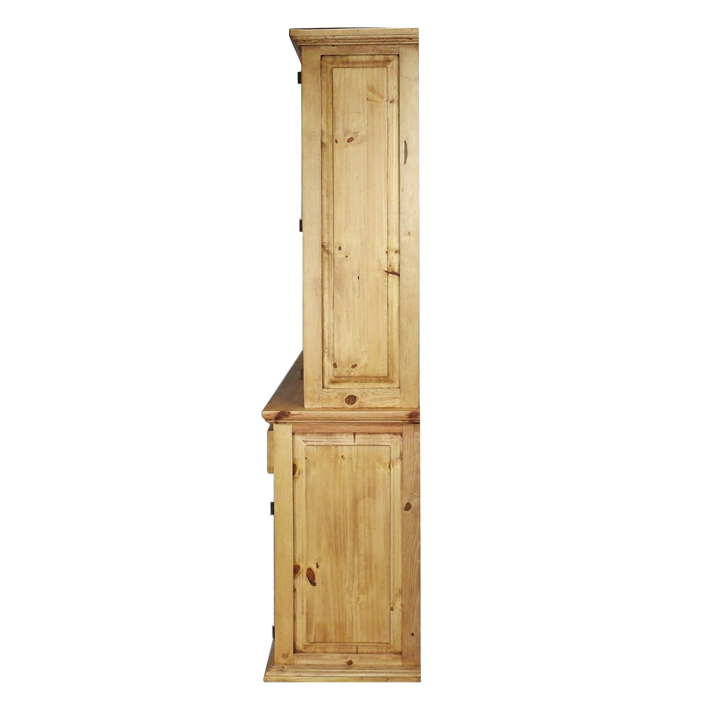 Traditional Large Rustic Hutch & Buffet