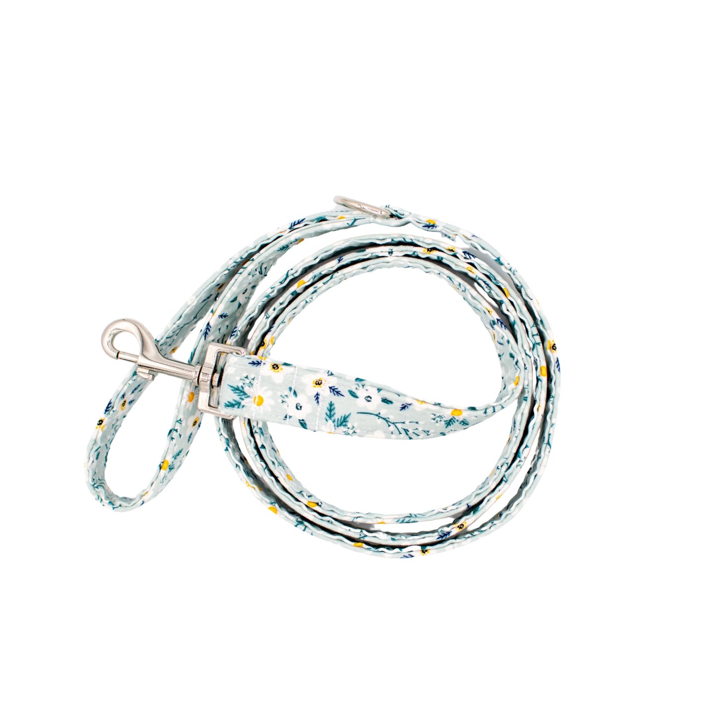 Mint Daisies Dog Leash