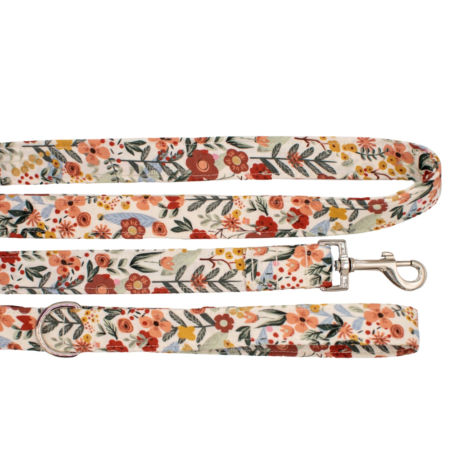Earthy Floral Dog Leash