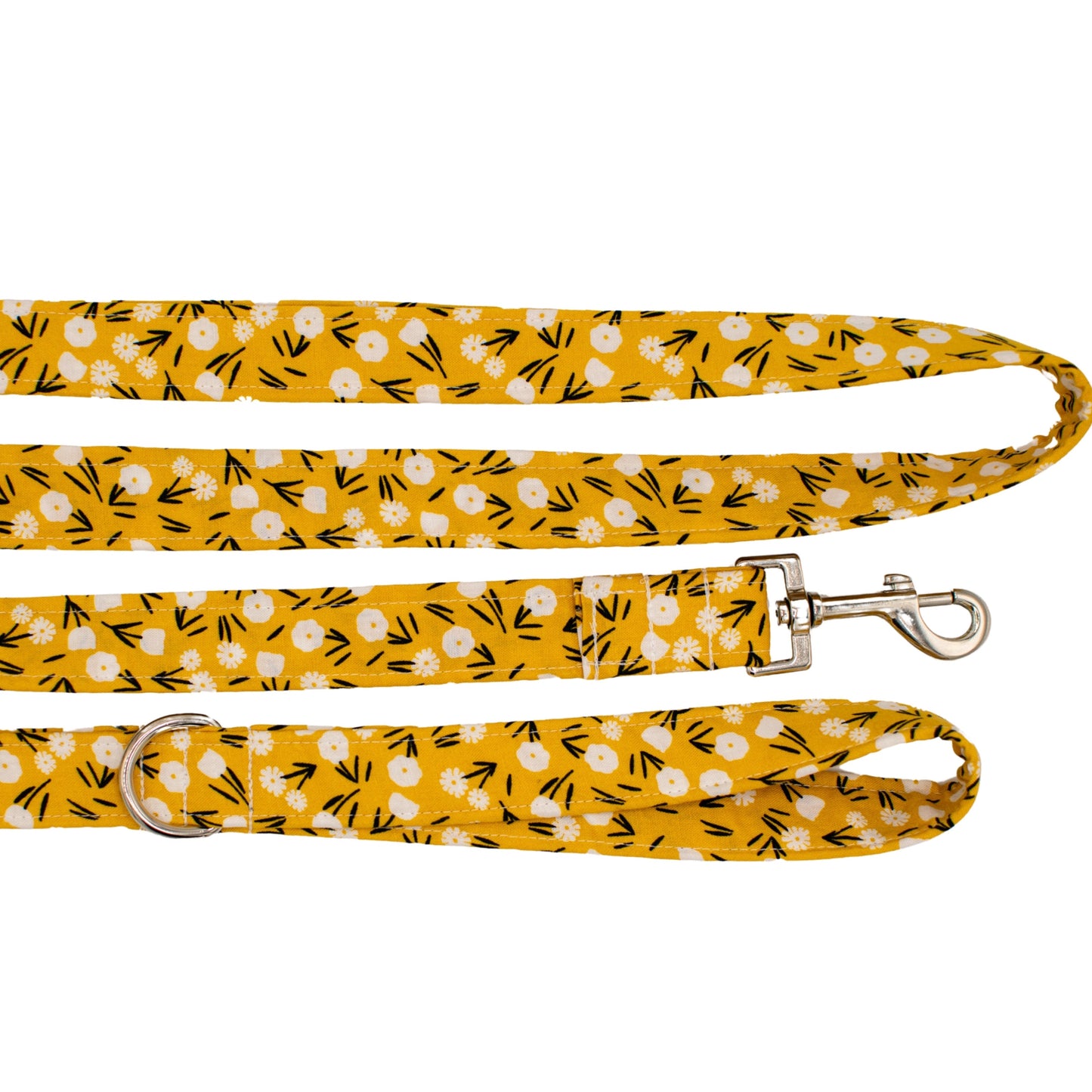 Farm Floral Yellow Dog Leash