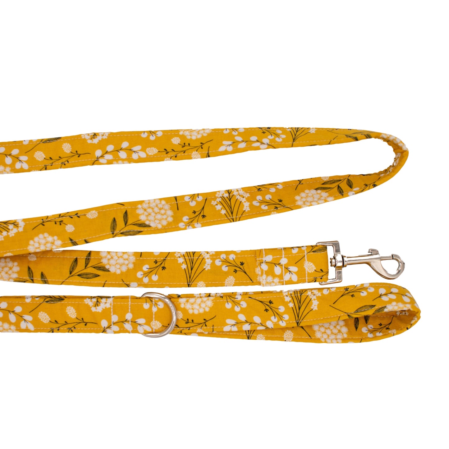 Mustard Floral Dog Leash