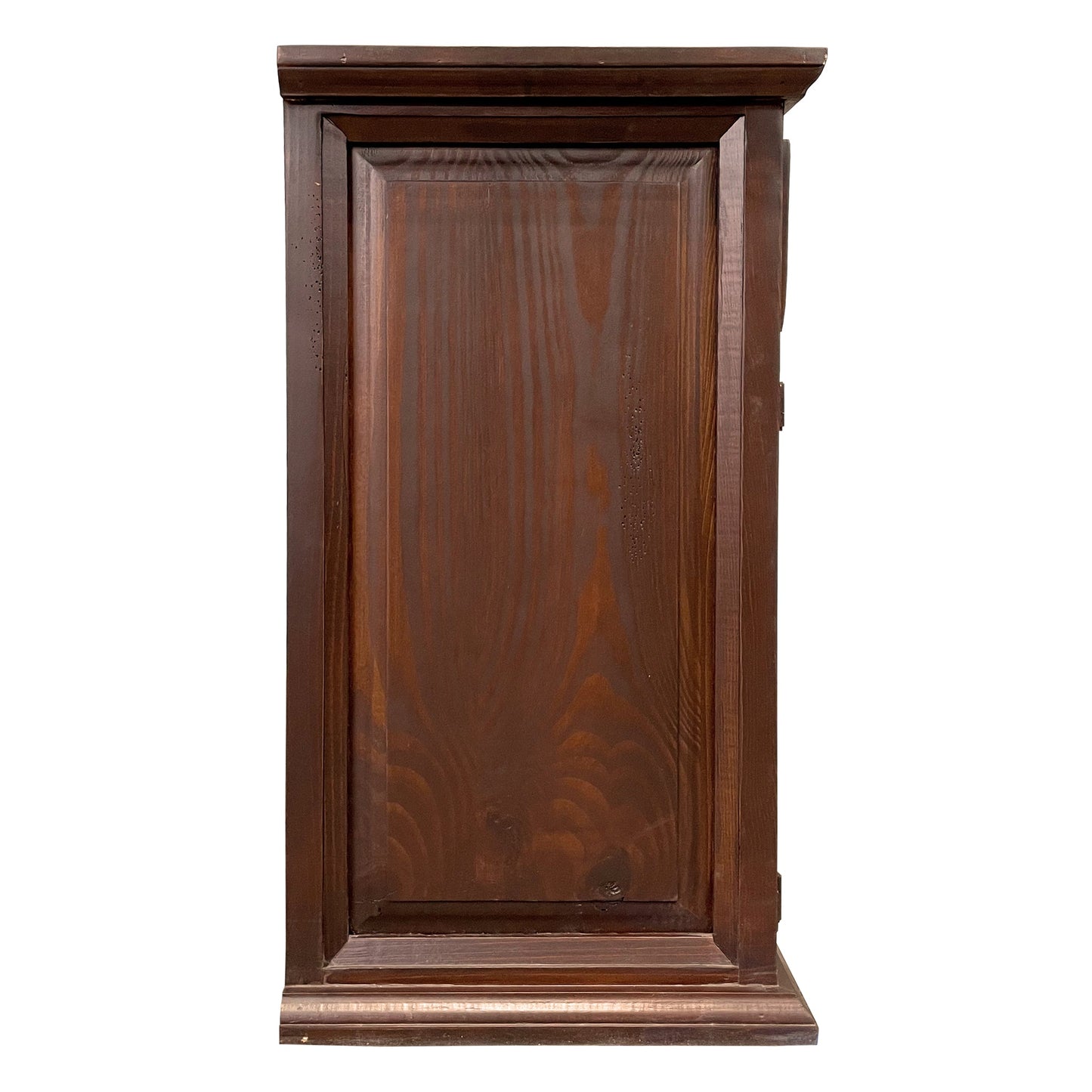 Traditional Small Rustic Nightstand in Mesquite Finish