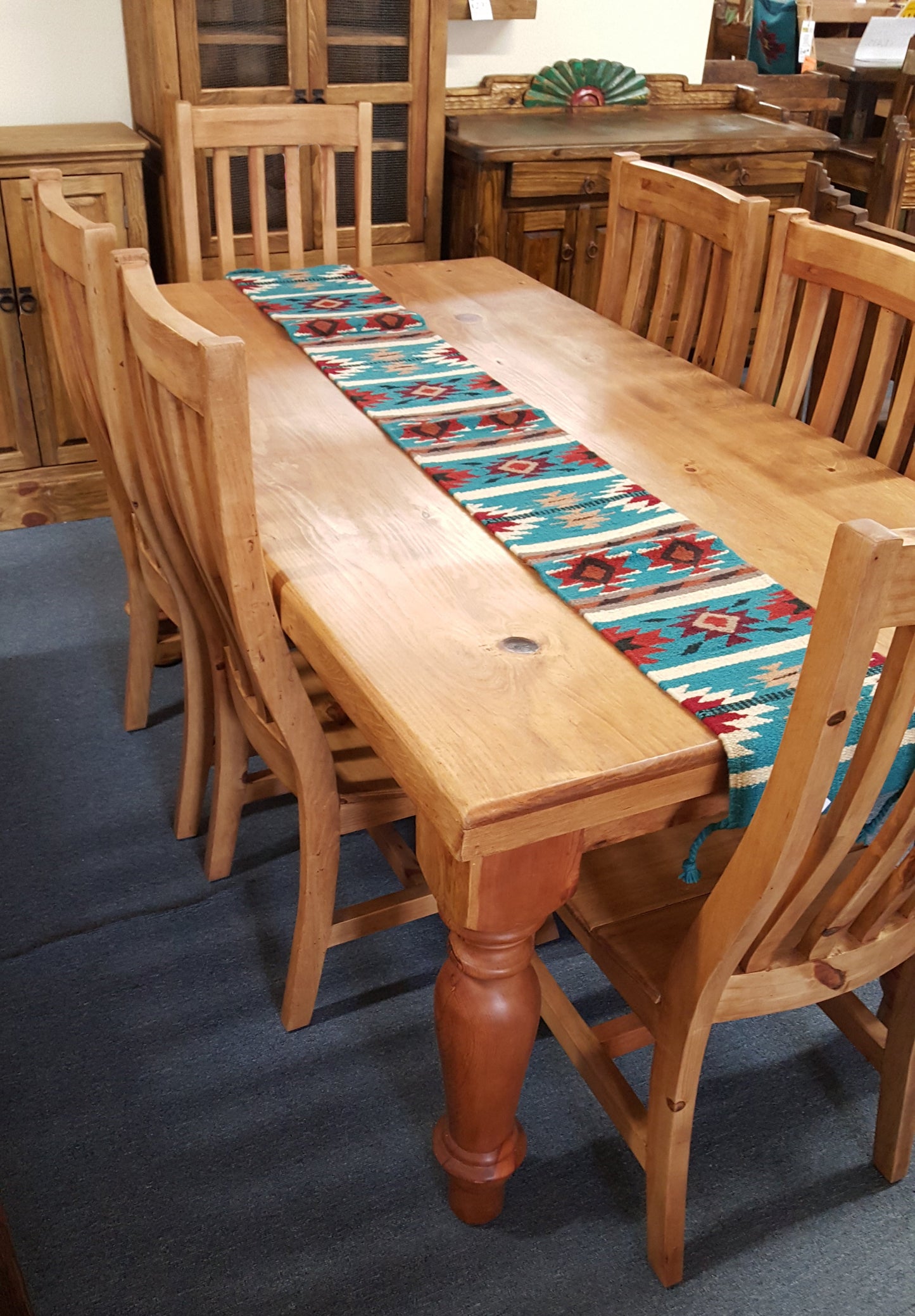 Southwest Wool Runner Teal
