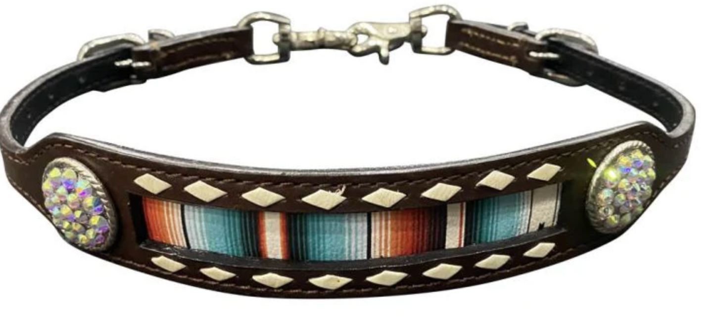 Leather Wither Straps with Bling!!